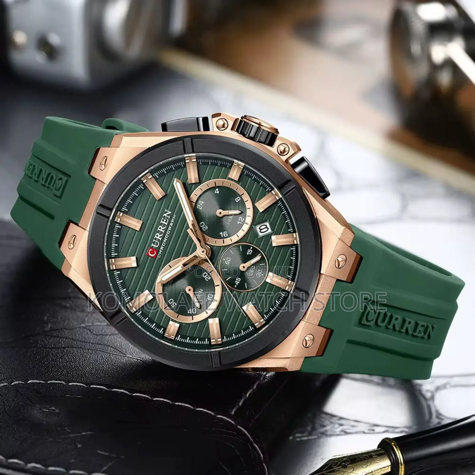 Curren Rubber Strap