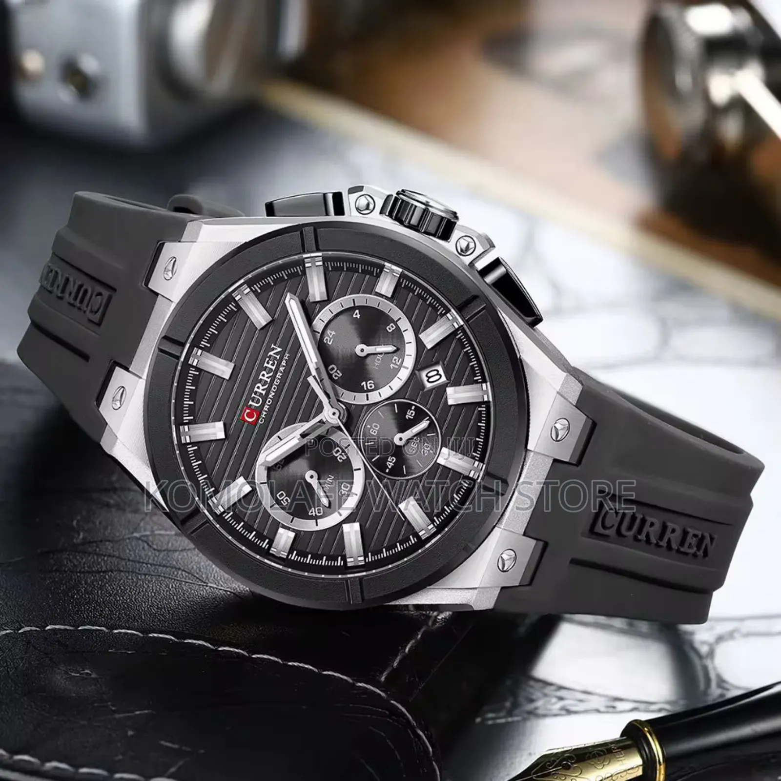 Curren Rubber Strap