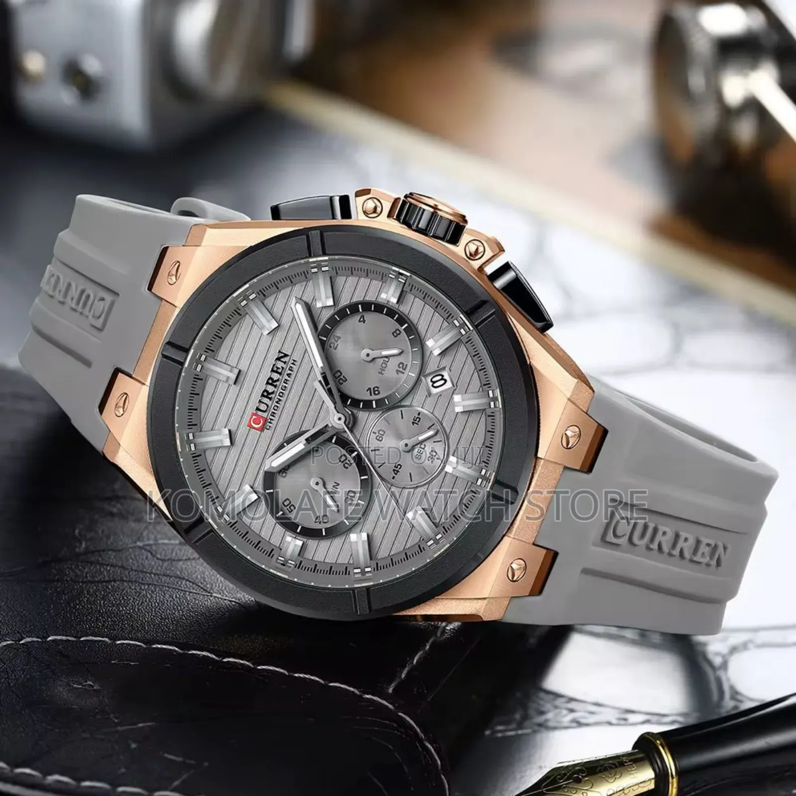 Curren Rubber Strap