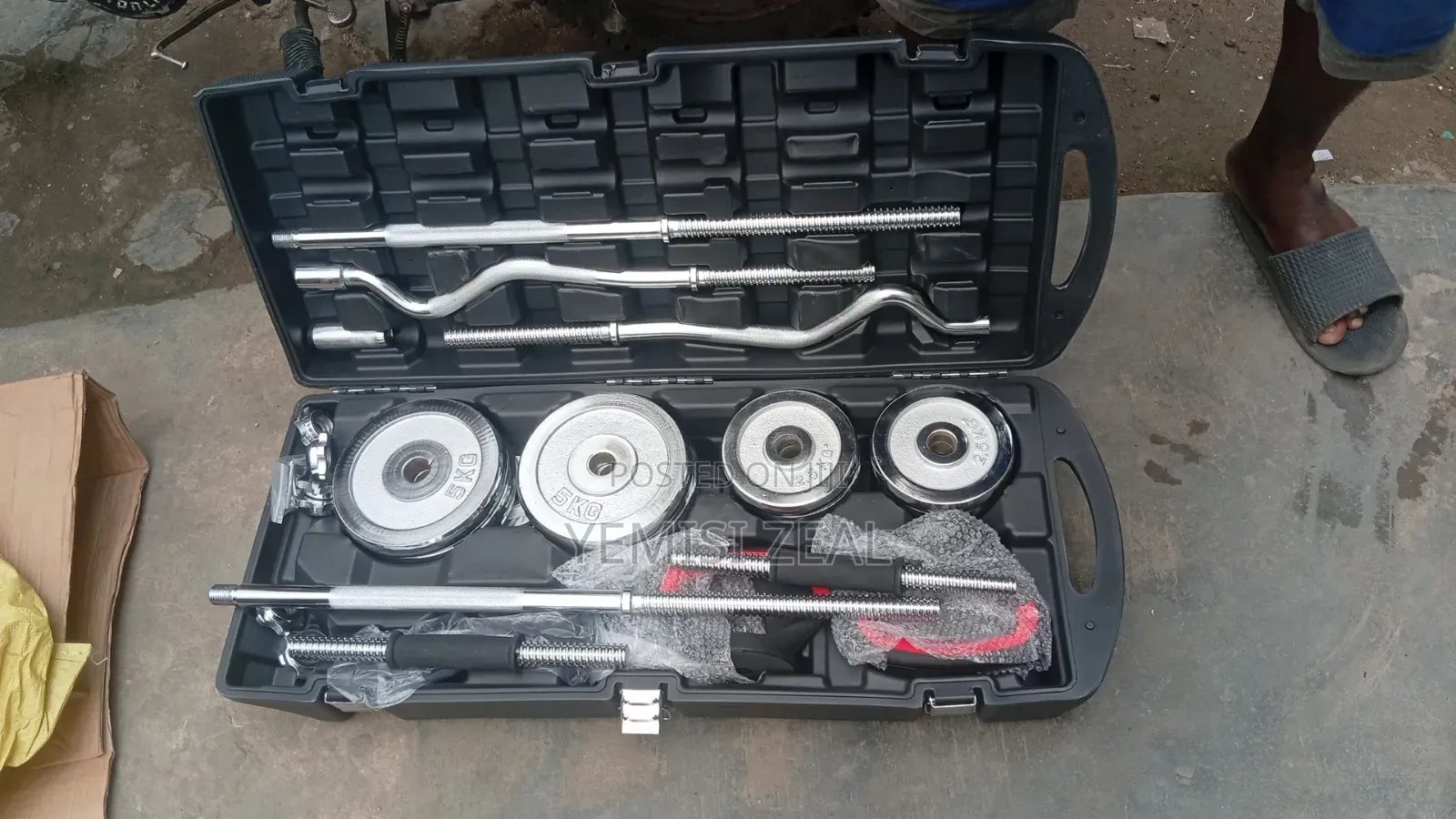 55kg Dumbbell Case Set