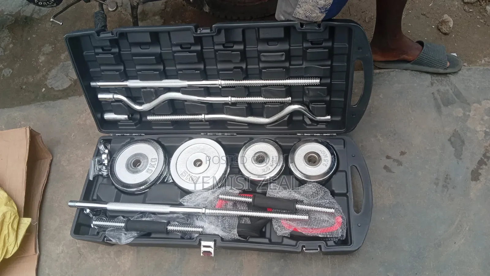 55kg Dumbbell Case Set