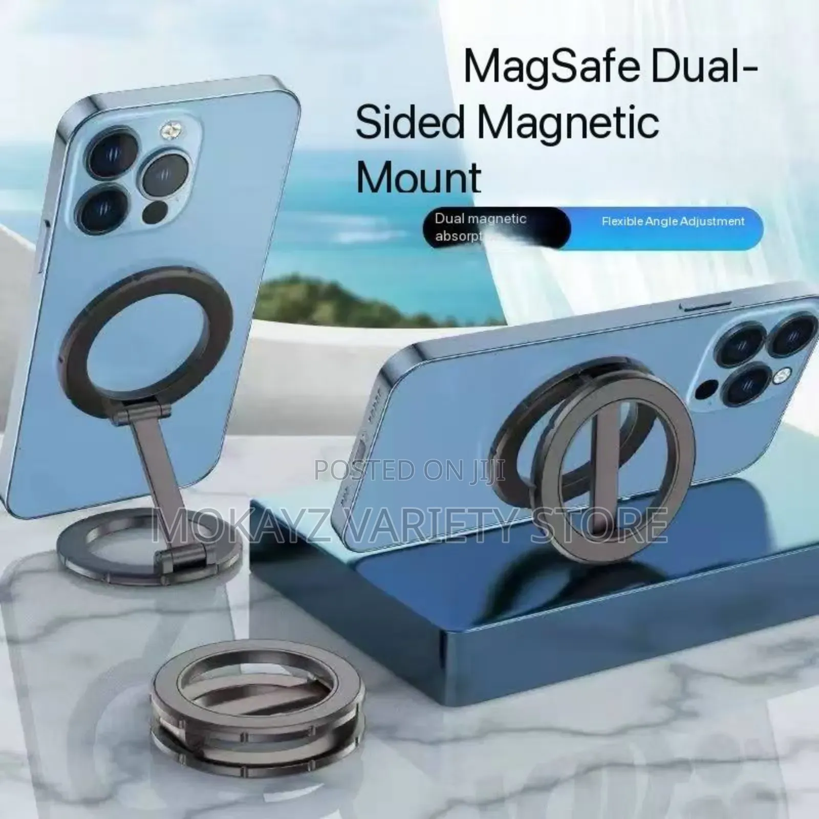 Steel Suction Car Phone Holder