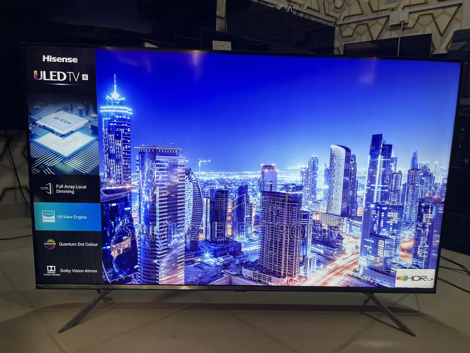 Hisense 50 Inch Uled Full Smart Tv (50u7qftuk) With Free Netflix 