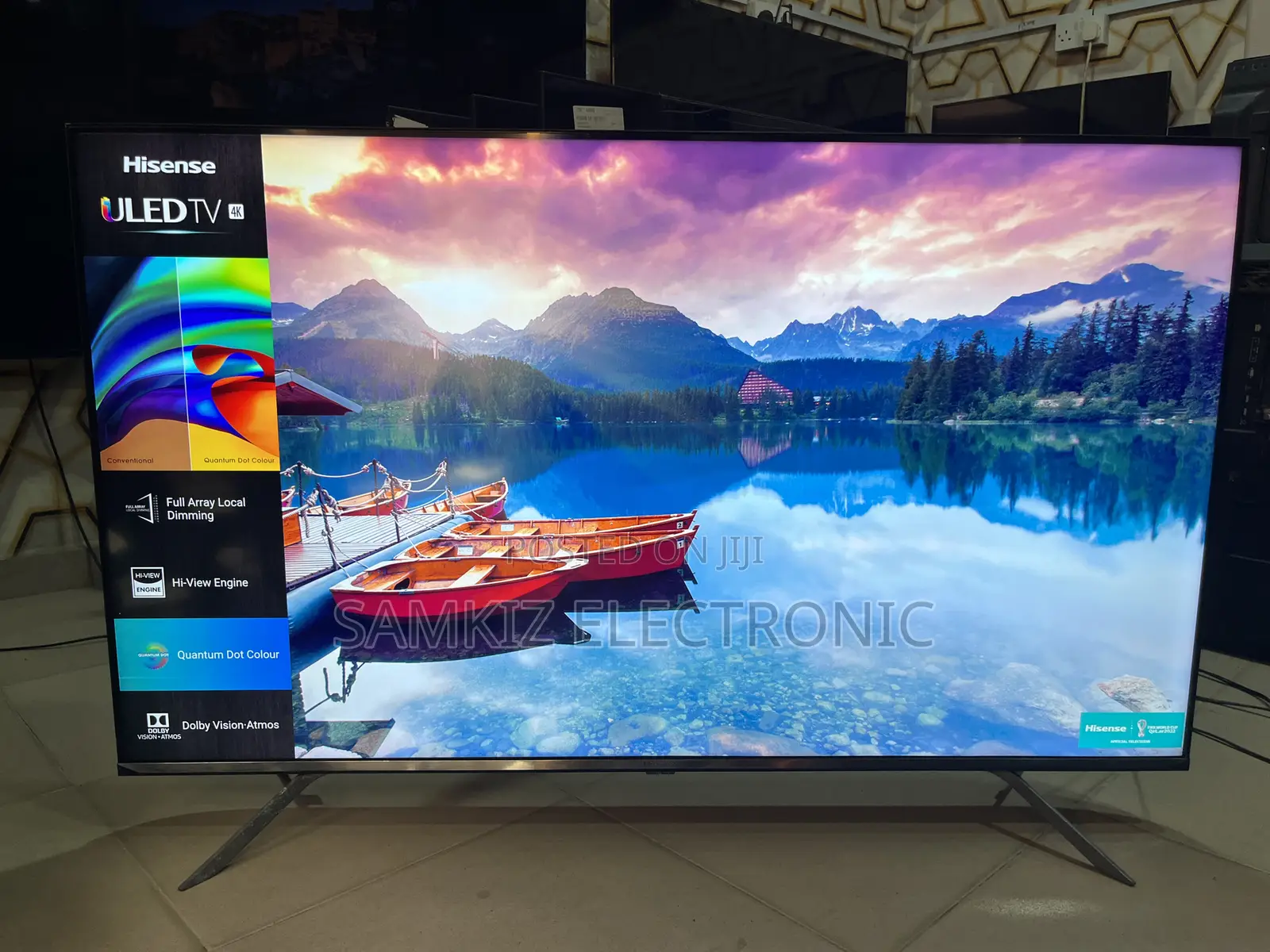 Hisense 50 Inch Uled Full Smart Tv (50u7qftuk) With Free Netflix 