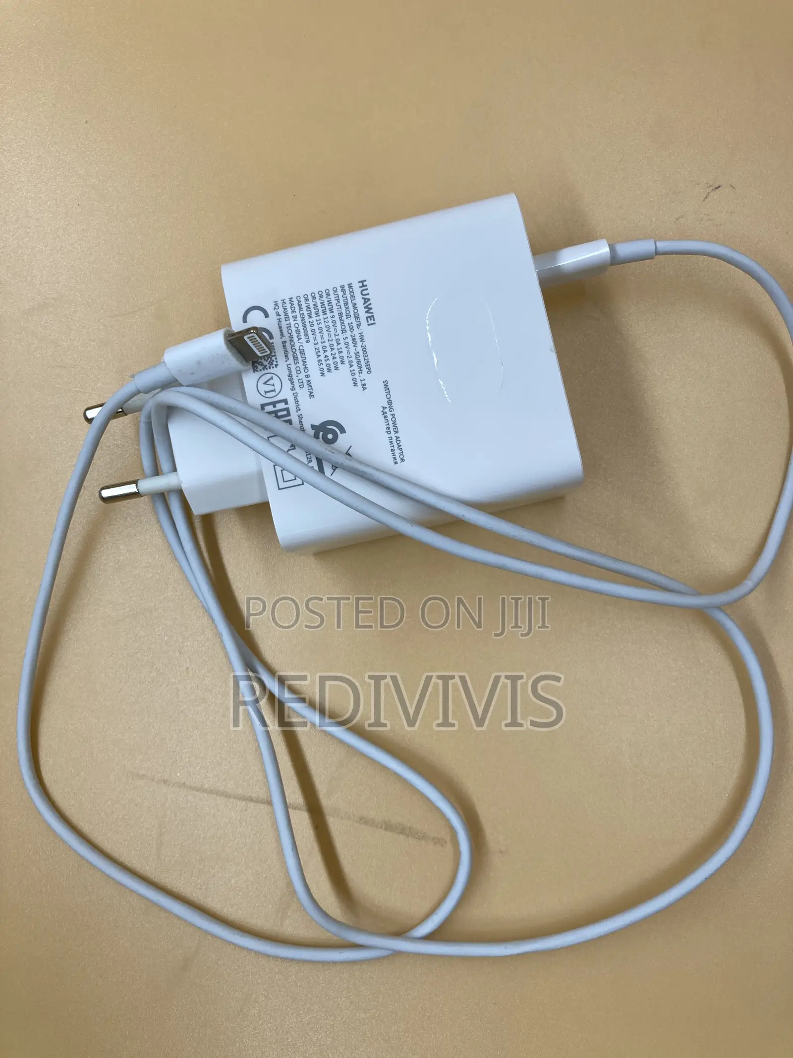 Huawei Type C Adapter and Cord