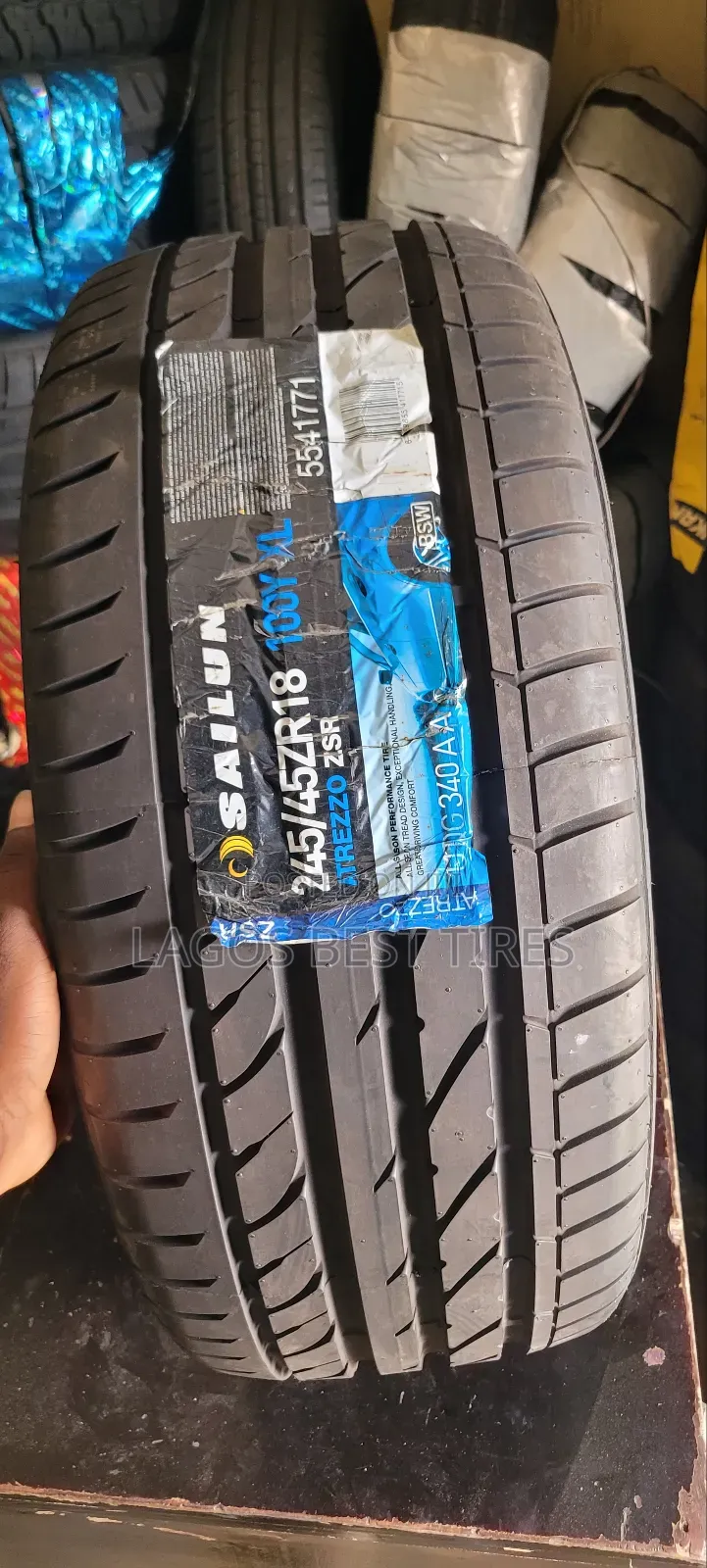 Latest 245 45 18 Saliun Made in Cambodia With 18months Warranty