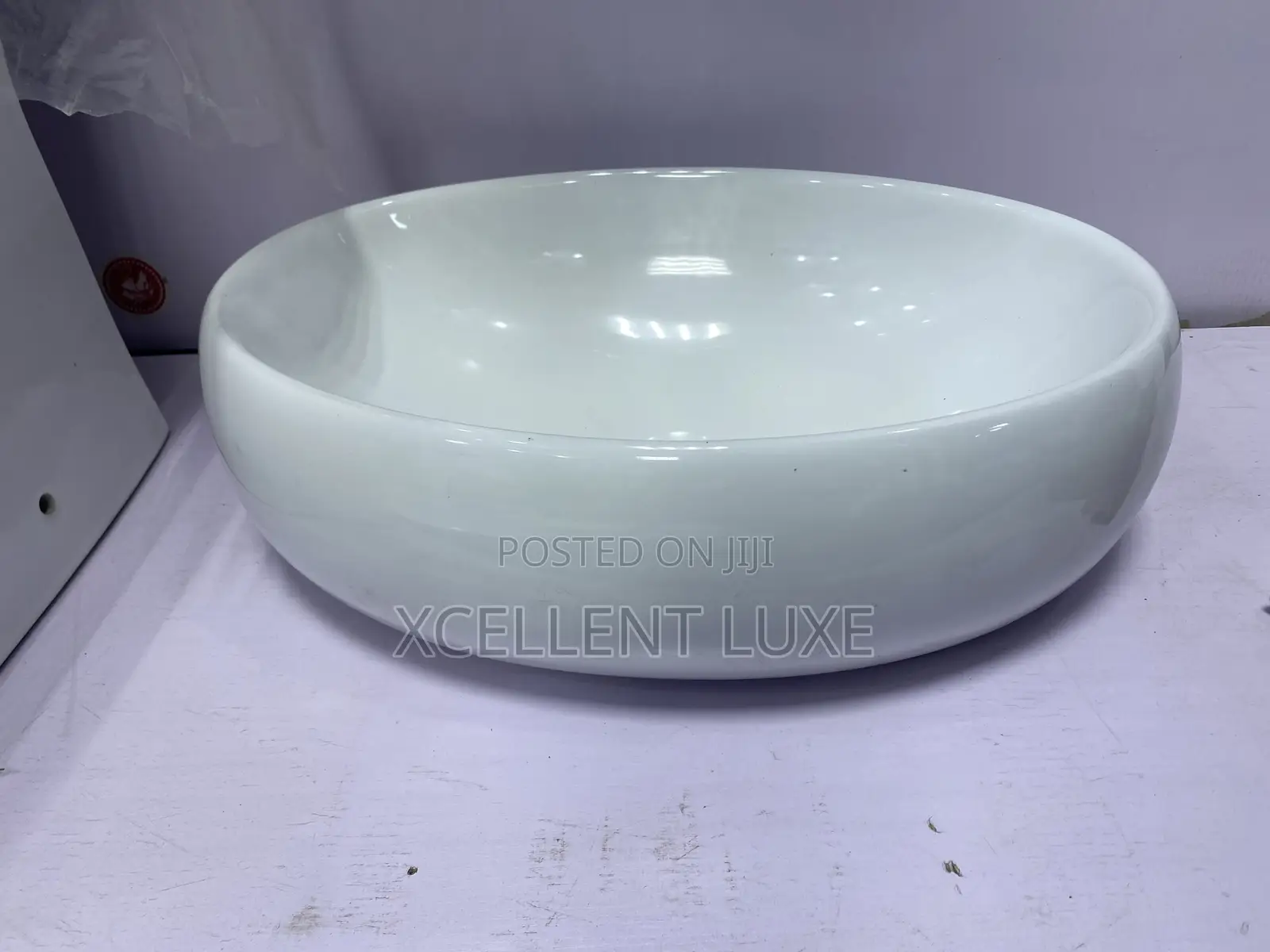 Counter Top Wash Hand Basin Oval Shape