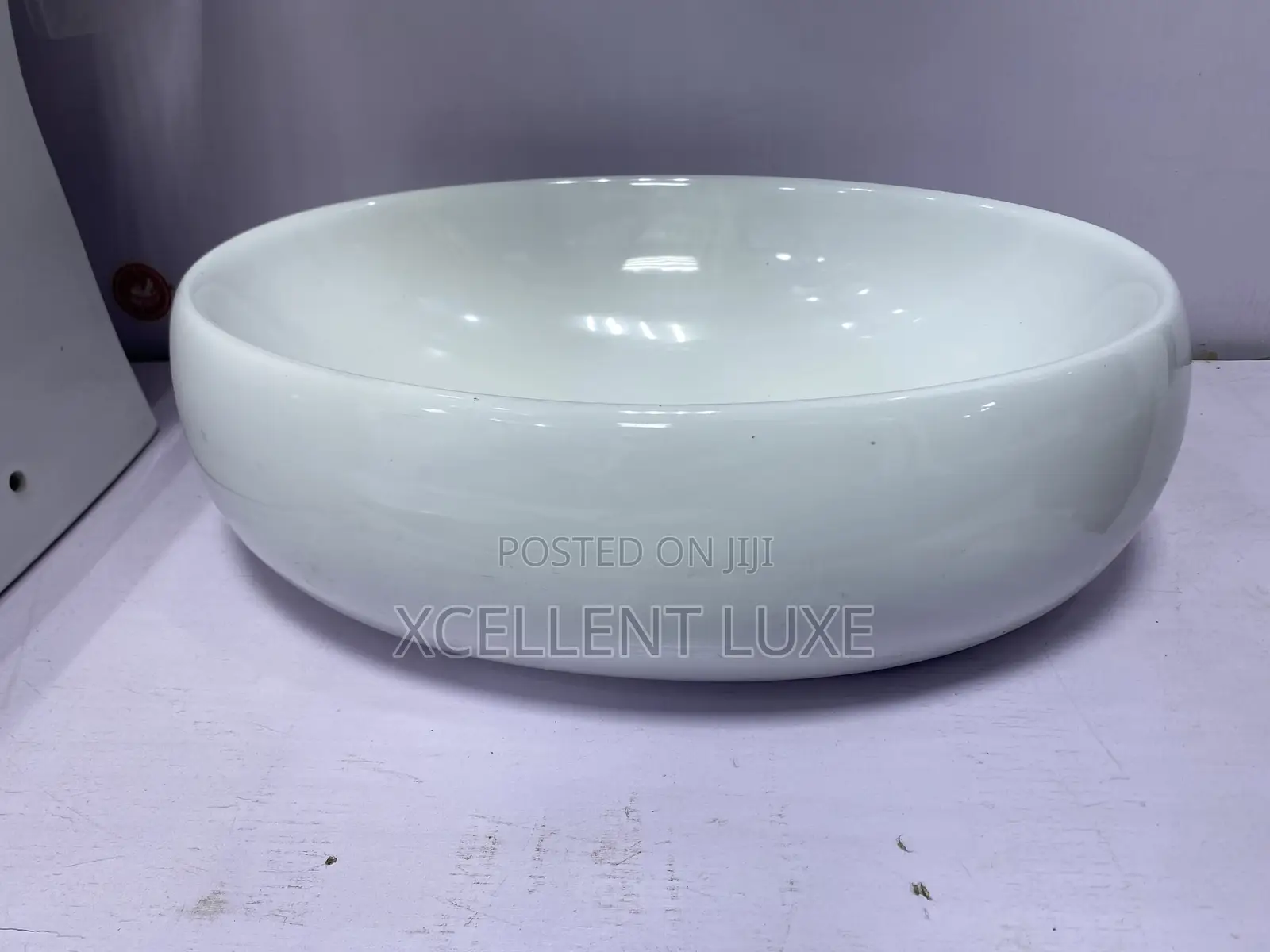 Counter Top Wash Hand Basin Oval Shape