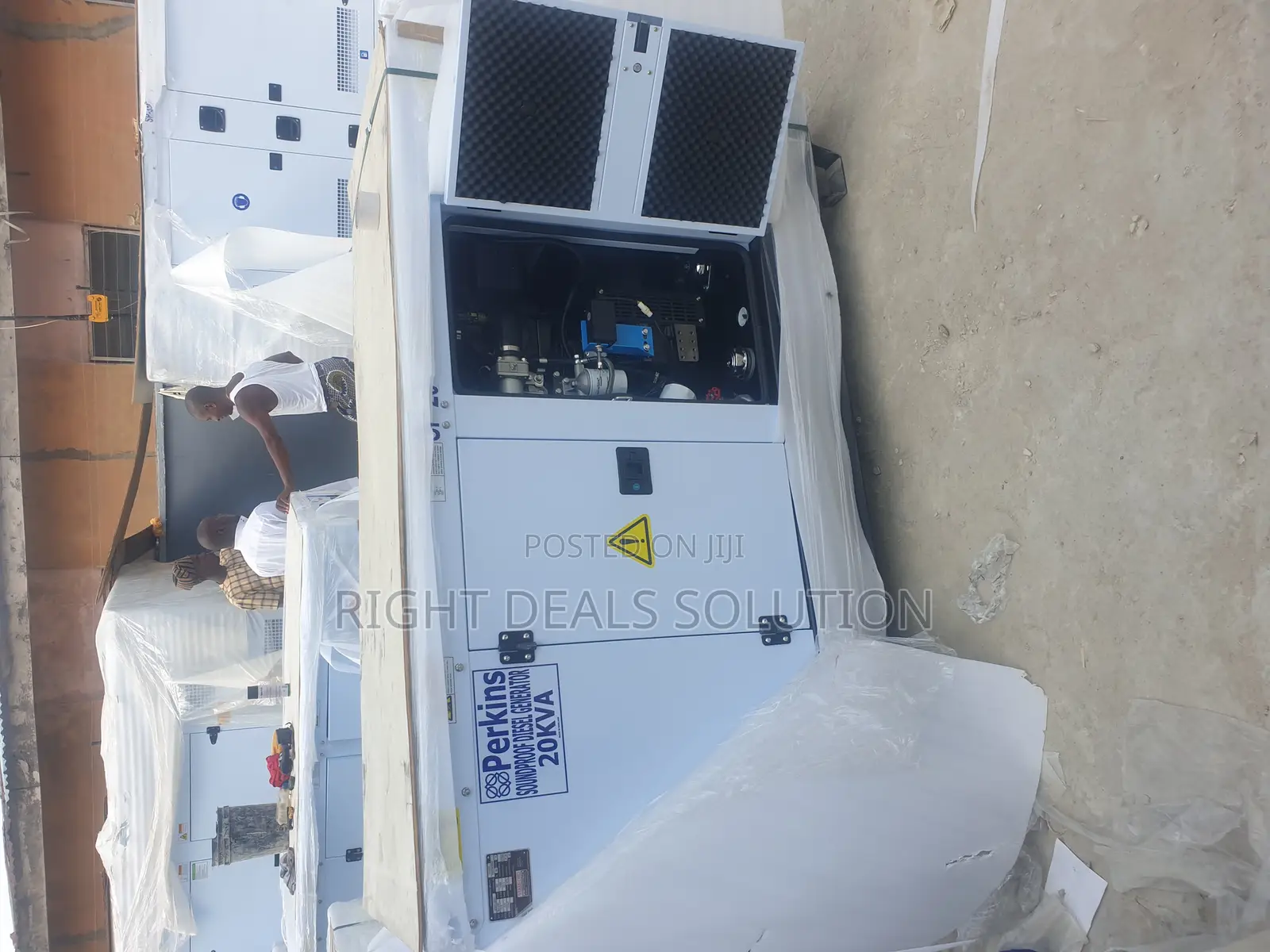 New Perkins 20kva Diesel Generator – Soundproof Can – 2 Year Warranty