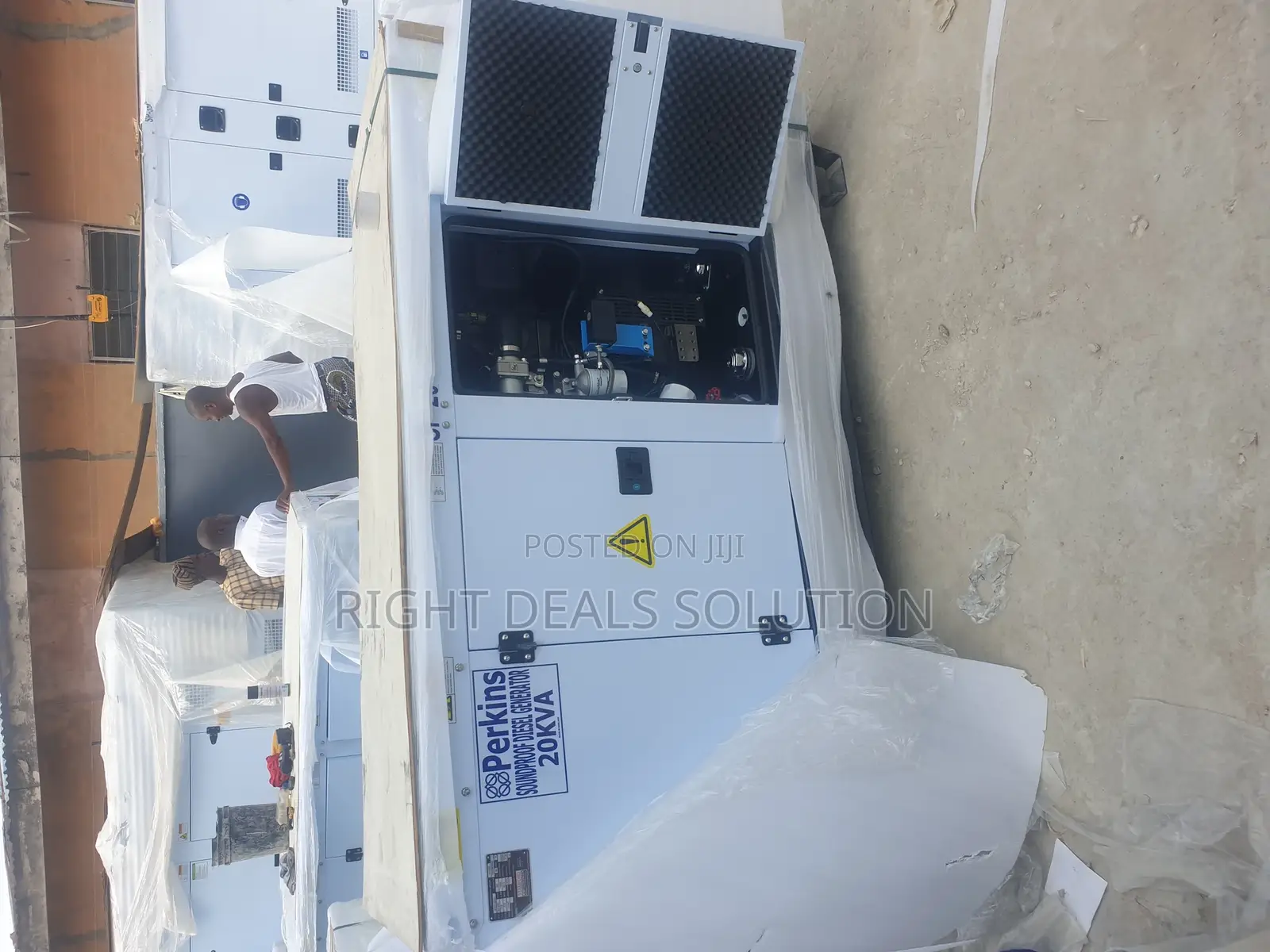New Perkins 20kva Diesel Generator – Soundproof Can – 2 Year Warranty