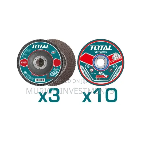 Total 42v Brushless Angle Grinder, 1080w, 115mm