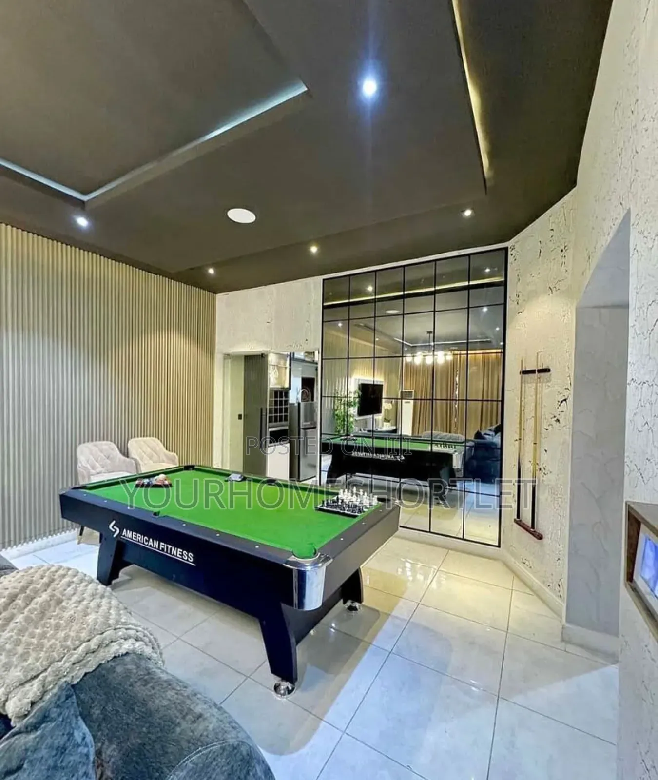 Exquisite 2 Bedroom With Snooker and Ps5 for Daily/ Weekly Deal