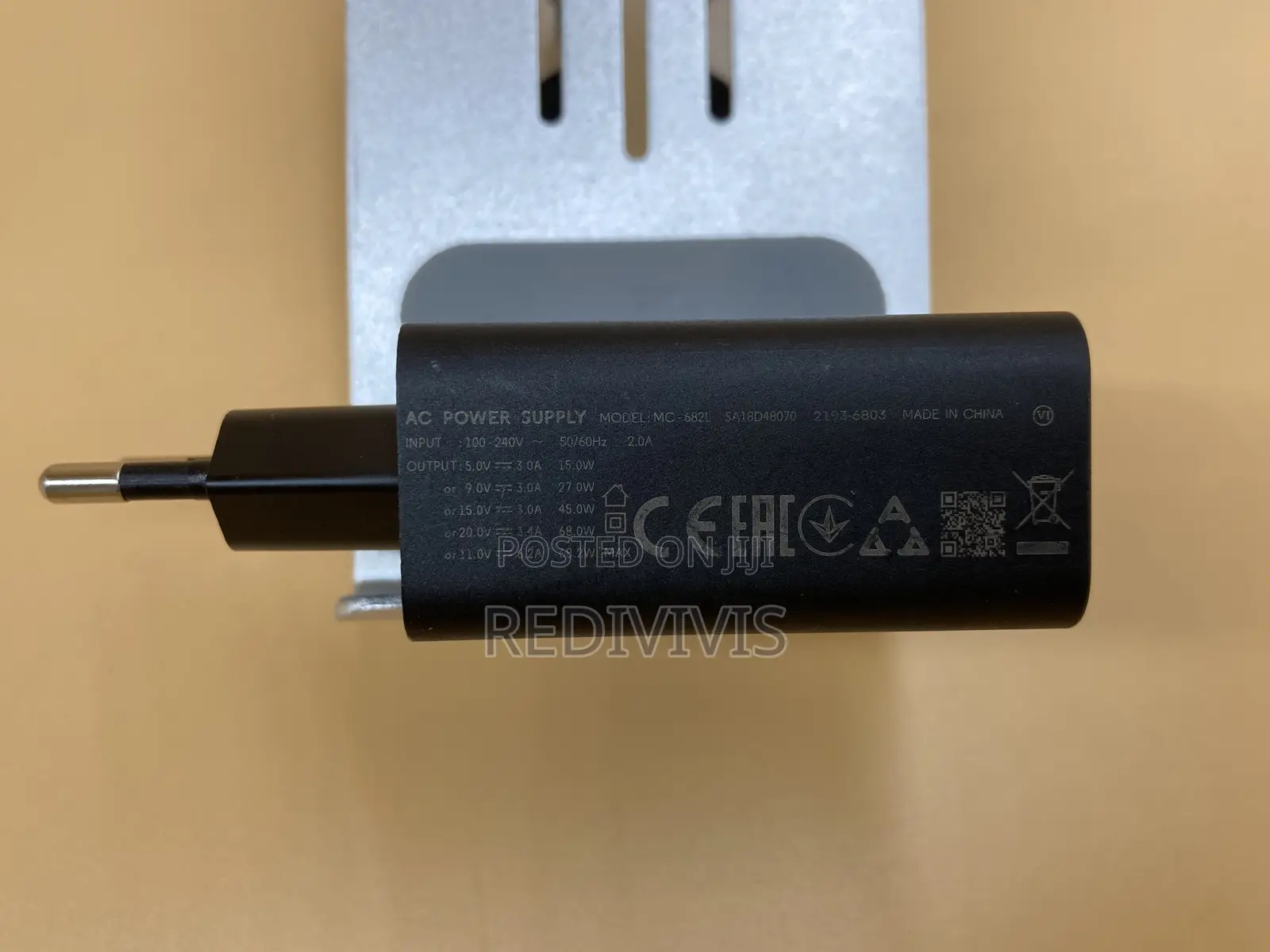 Motorola Turbopower Type C Adapter With Cord