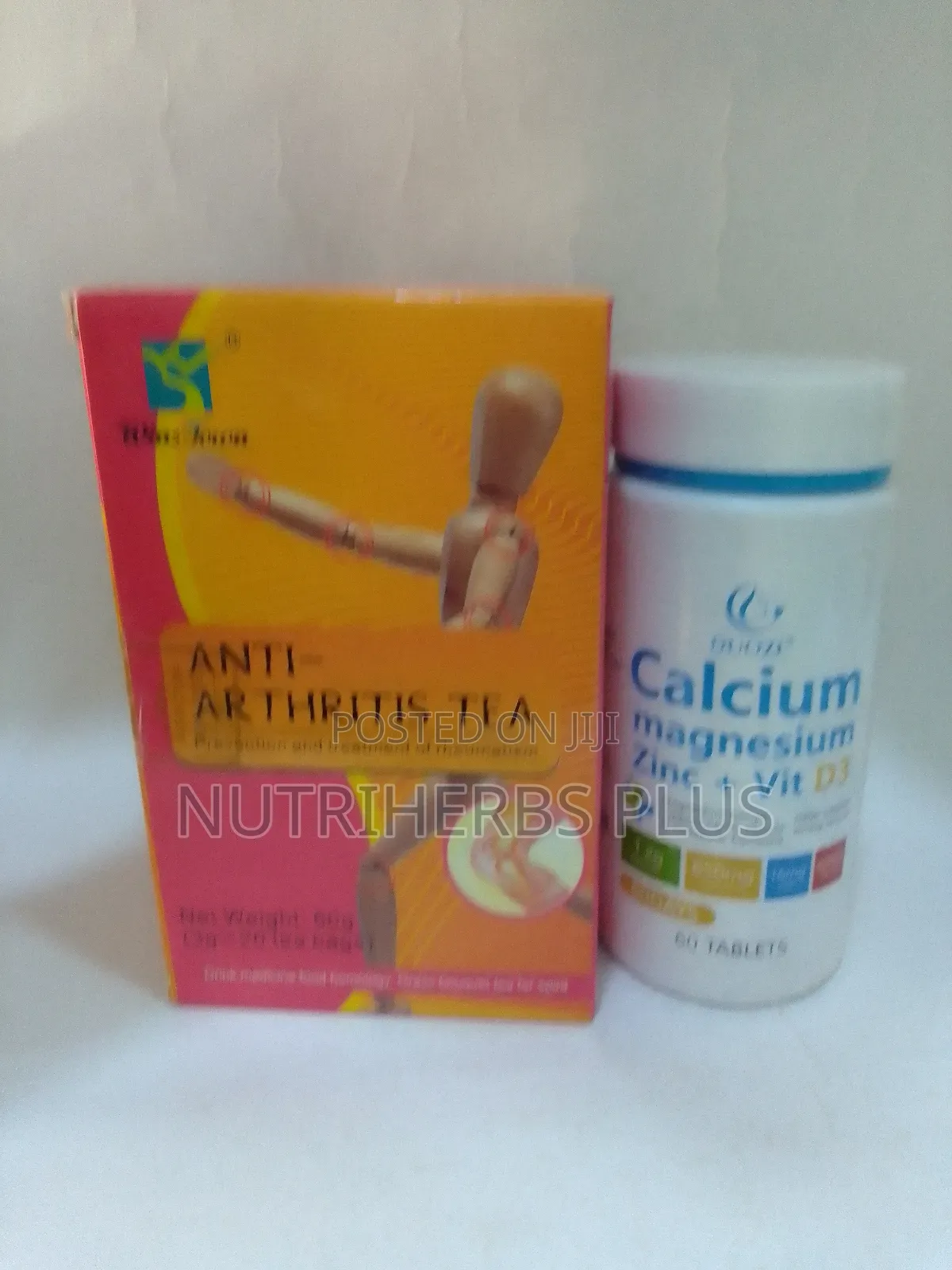 Wins Town Anti Arthritis Tea + Calcium Magnesium Zinc+Vitamin D