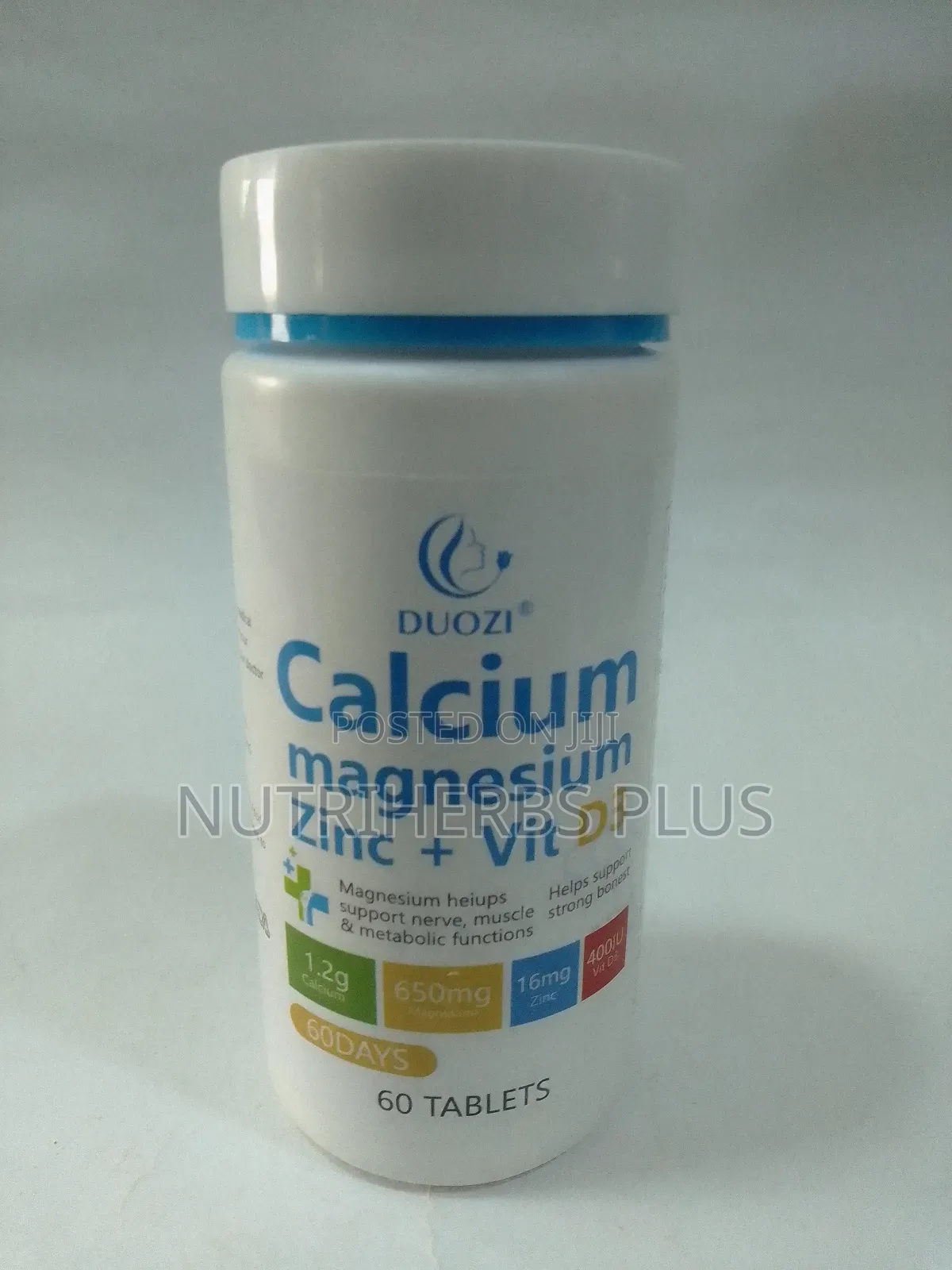 Duozi Calcium Magnesium Zinc+Vitamin D: For Joint,Bone Muscle