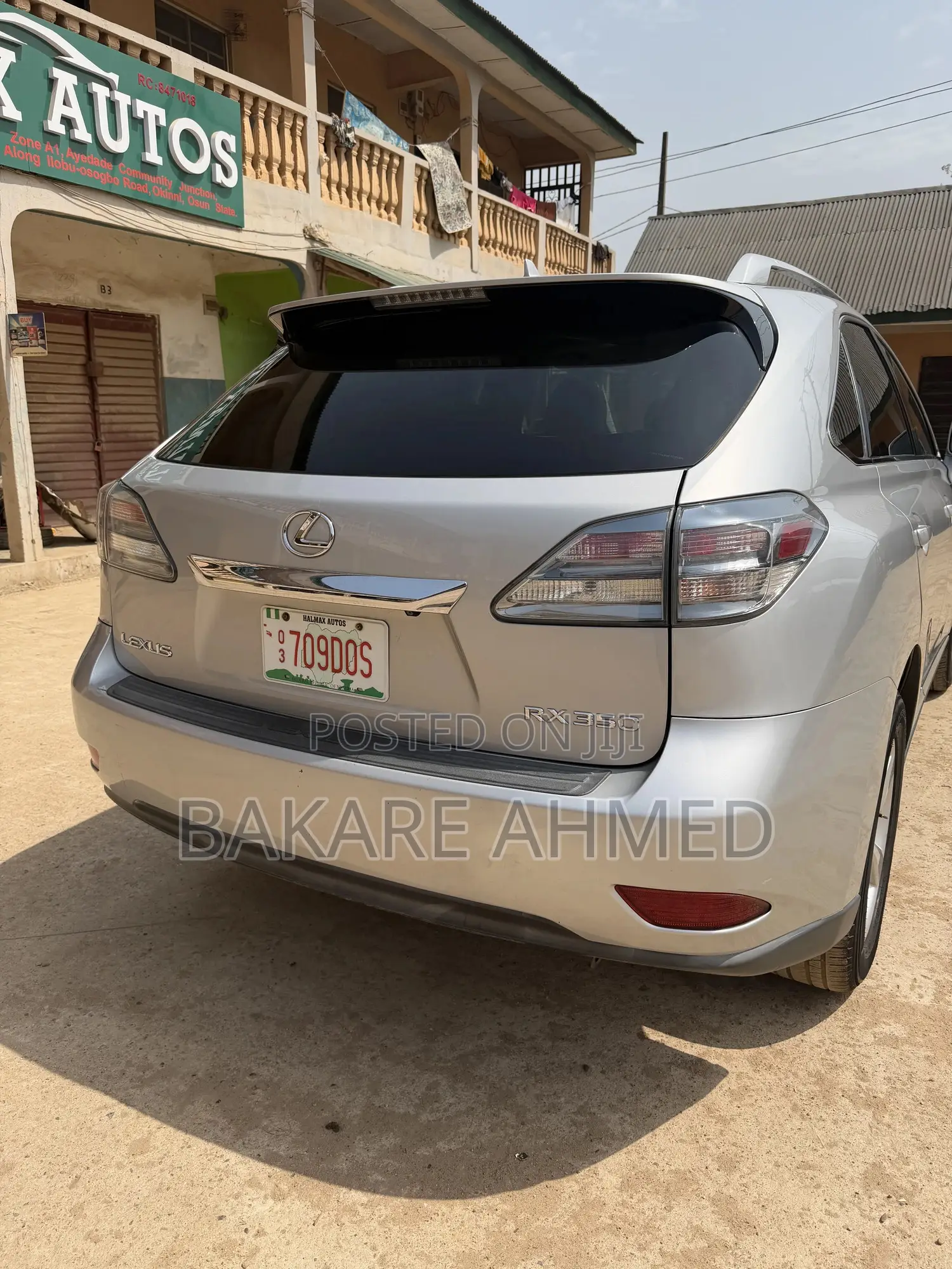 Lexus RX 2011 Silver
