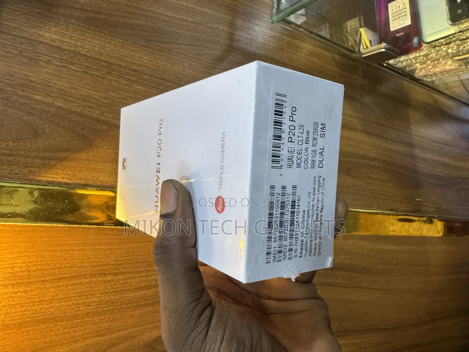 New Huawei P20 Pro 128 GB Blue