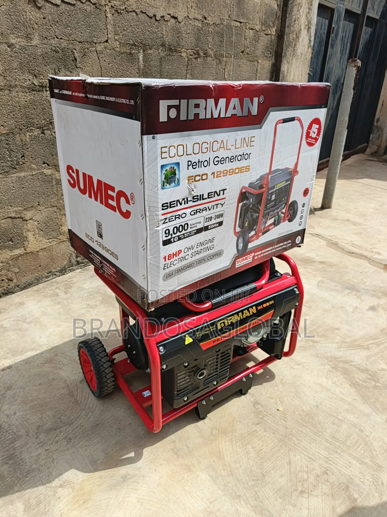 Firman 9kva Eco12990es Reliable Electricity Generator
