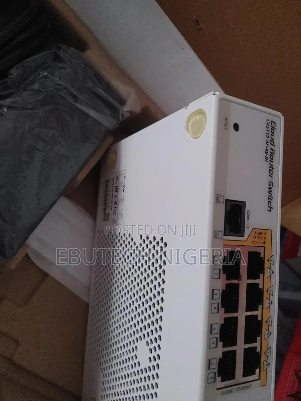 Mikrotik Crs112-8p-4s-in 8x Gigabit Poe Ethernet Smart Switch, 4x SFP