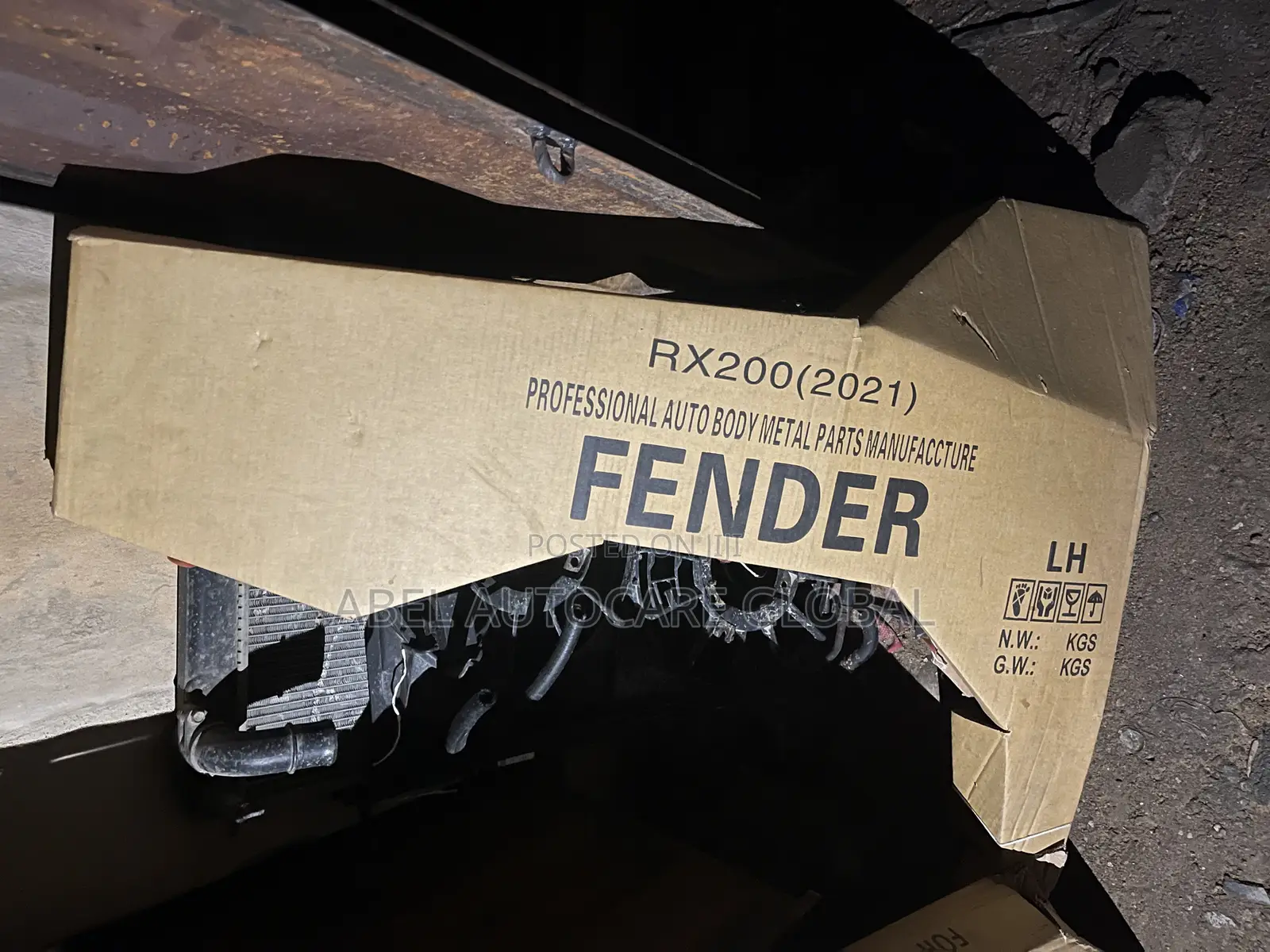 Side Fender for Lexus Rx 350 2025 Model