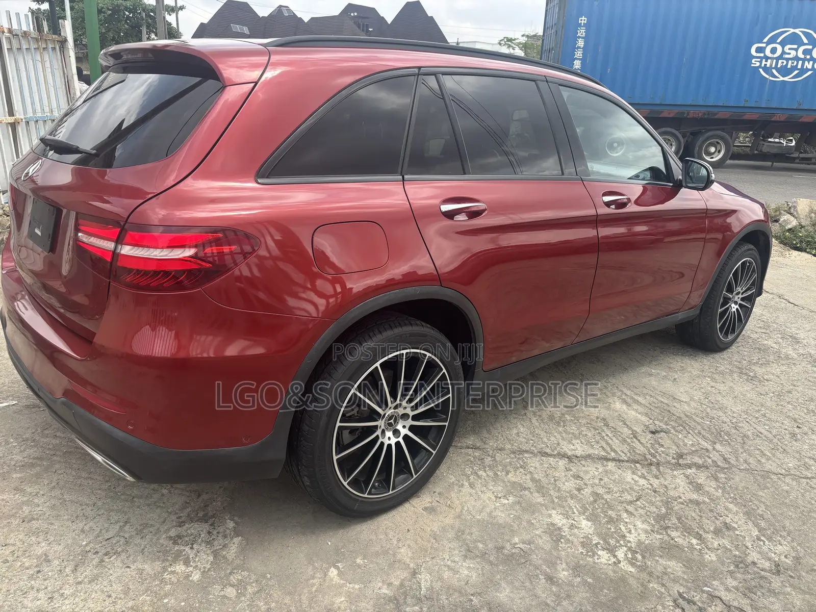 Mercedes-Benz GLC-Class 2018 Burgundy