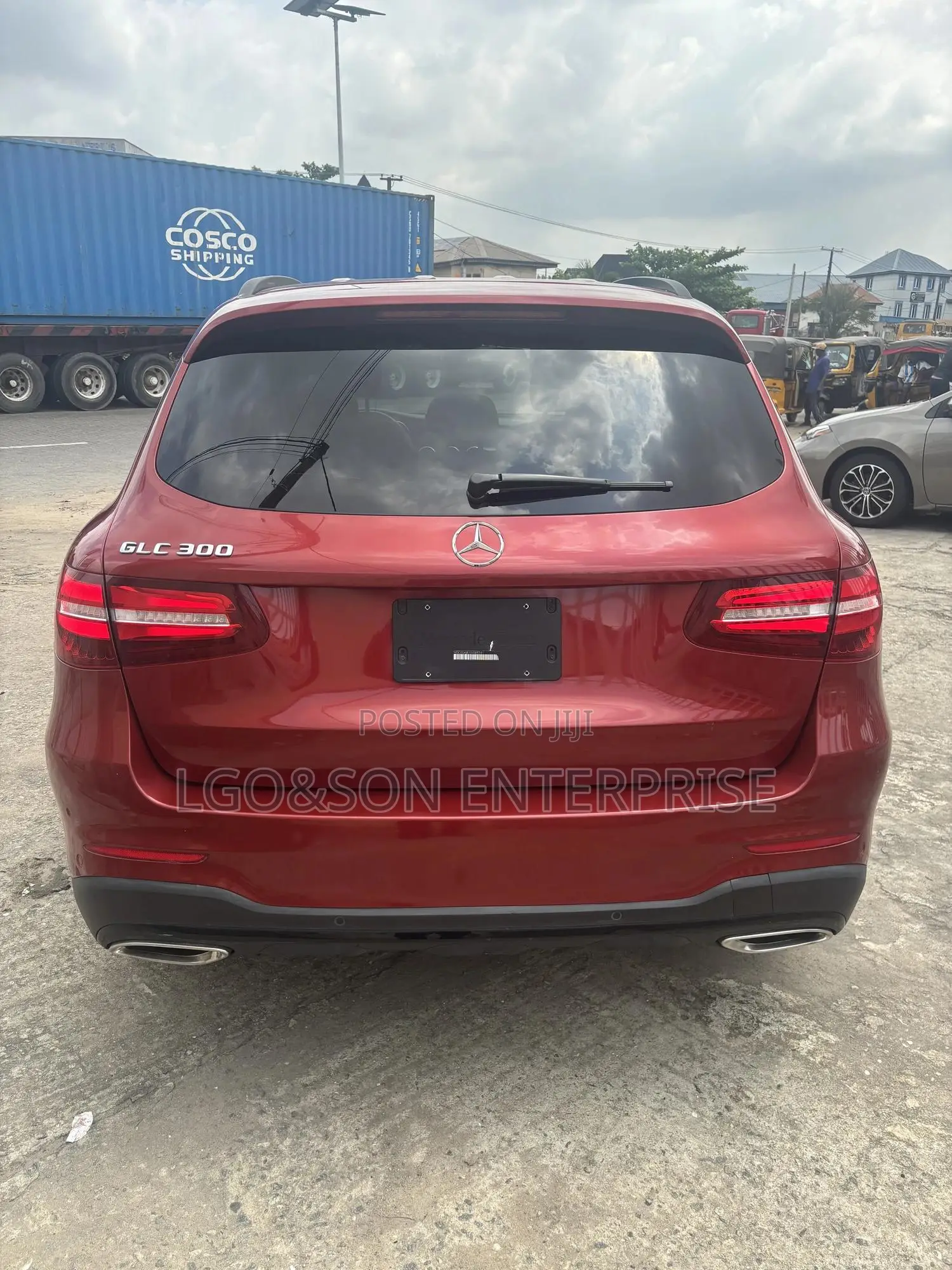 Mercedes-Benz GLC-Class 2018 Burgundy