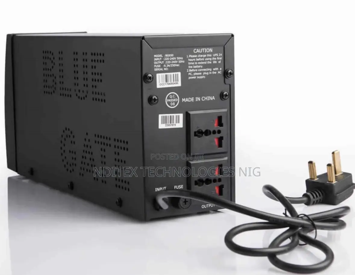 653kva Bluegate Ups (Plastic Body)