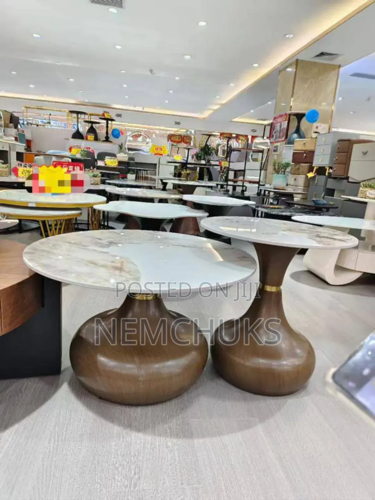 Quality 2 in 1 Marble Center Table
