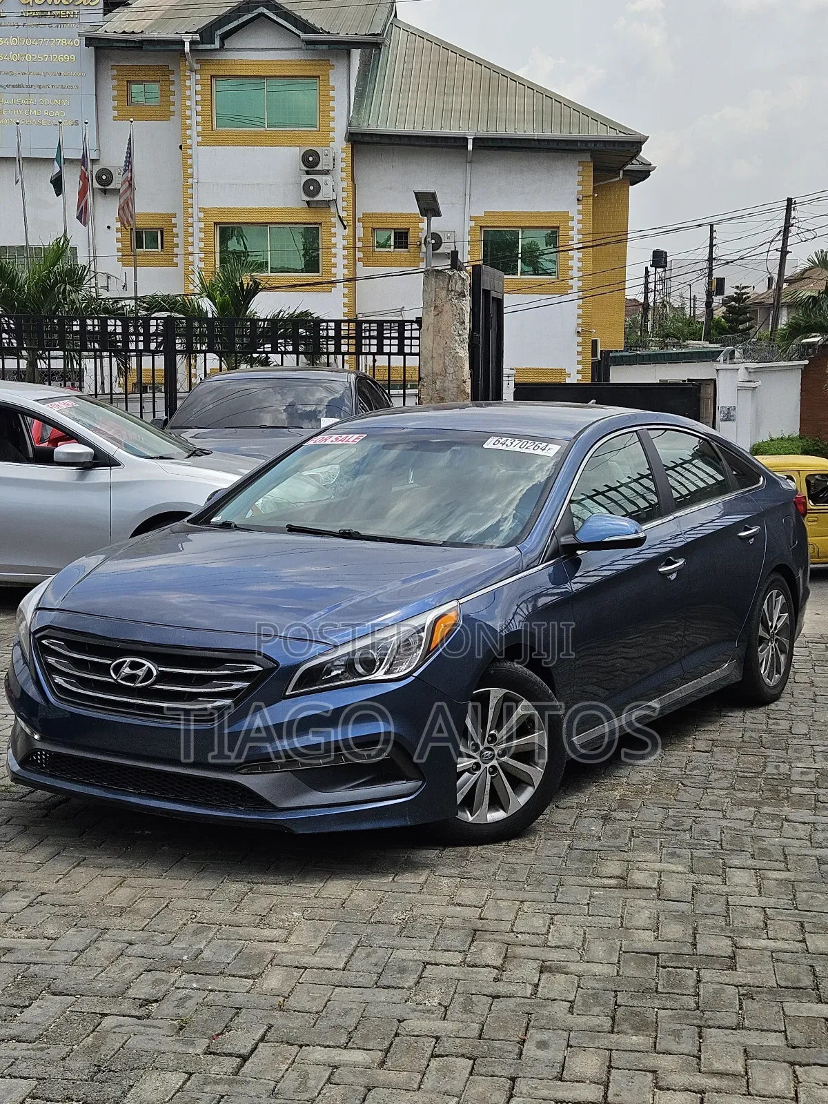 Hyundai Sonata Sport 4dr Sedan (2.4L 4cyl 6A) 2015 Blue