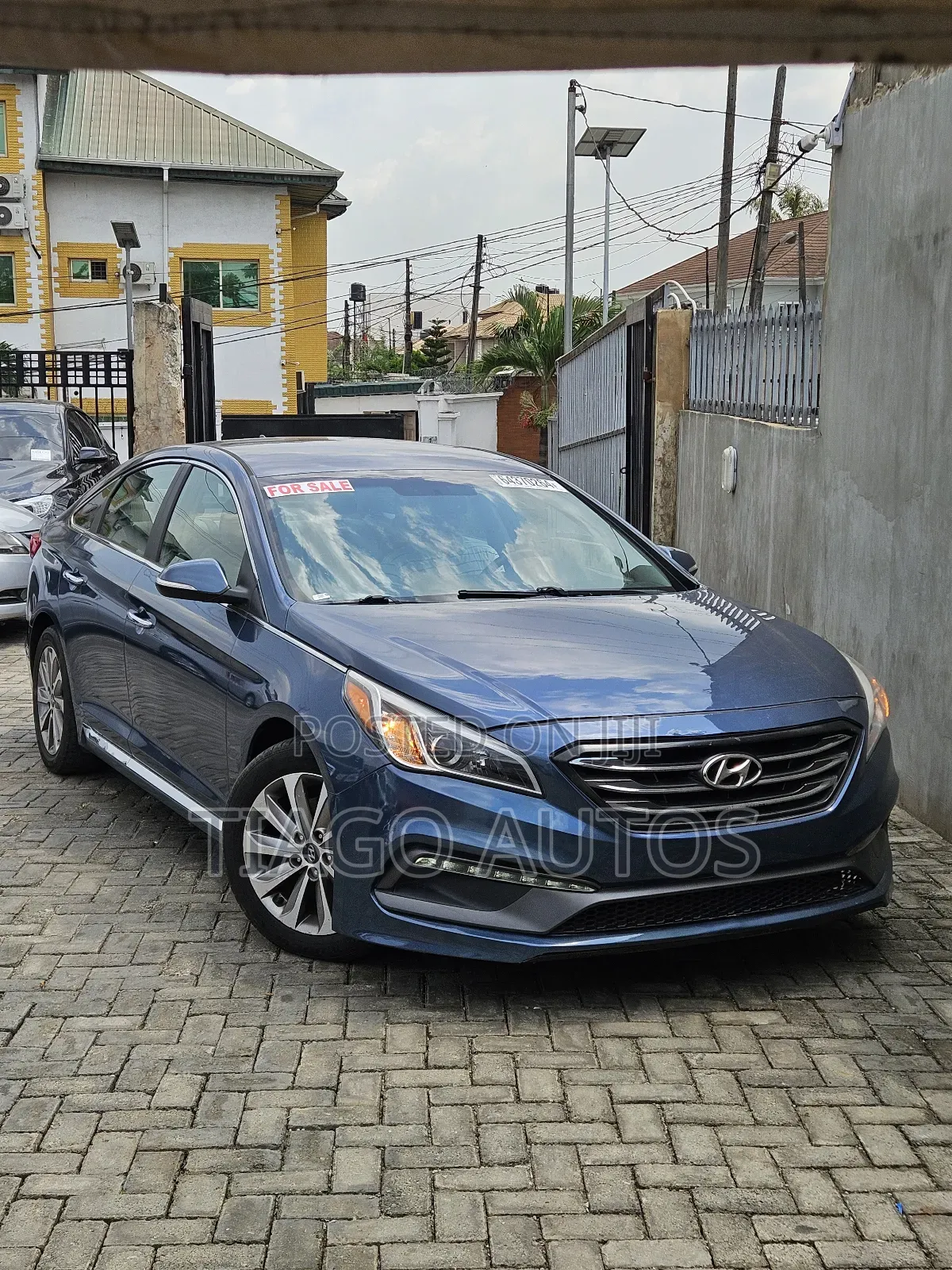Hyundai Sonata Sport 4dr Sedan (2.4L 4cyl 6A) 2015 Blue