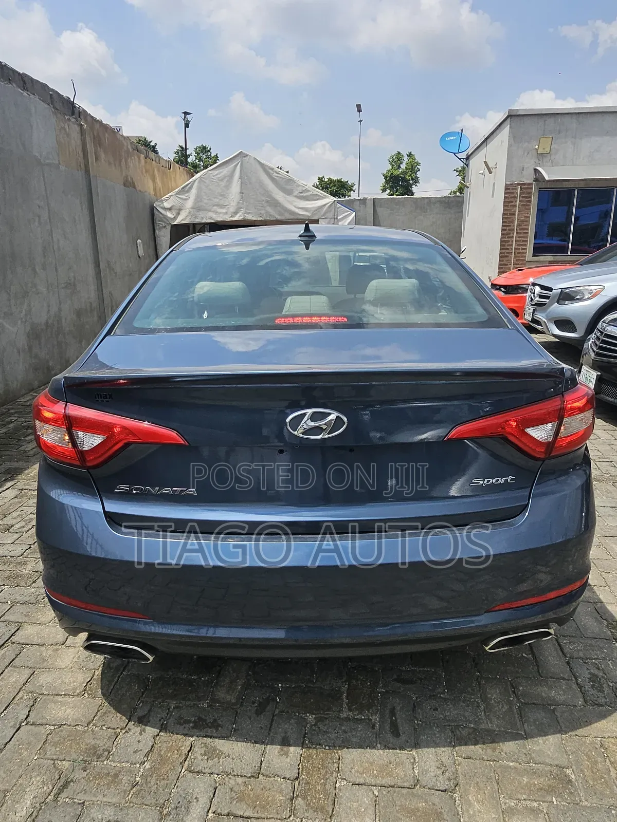 Hyundai Sonata Sport 4dr Sedan (2.4L 4cyl 6A) 2015 Blue