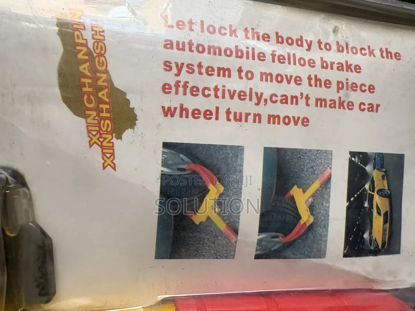 Clamp Wheel Lock(Car Padlock)