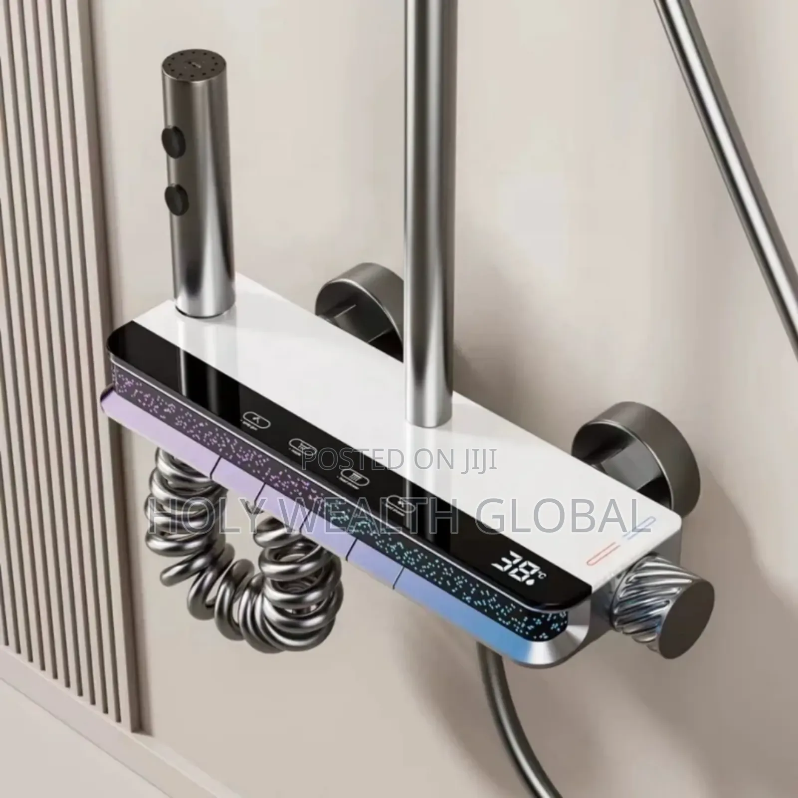 Original Full Copper Led Mixer Shower