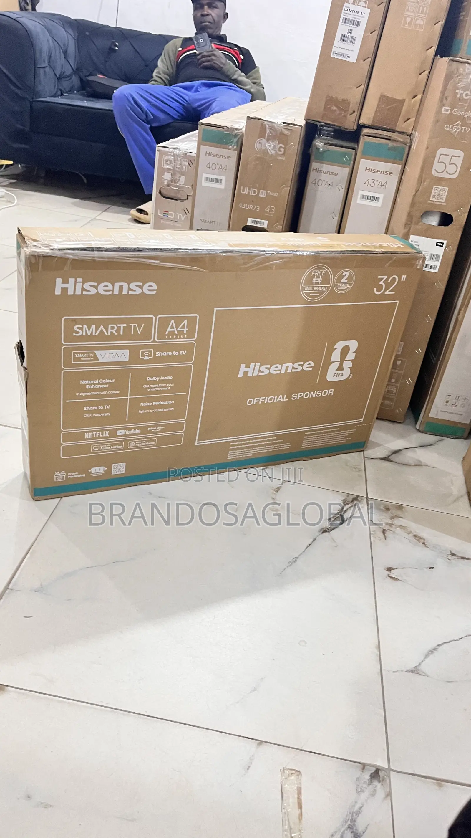 Hisense 32 Inch Led Tv Model 32a4q