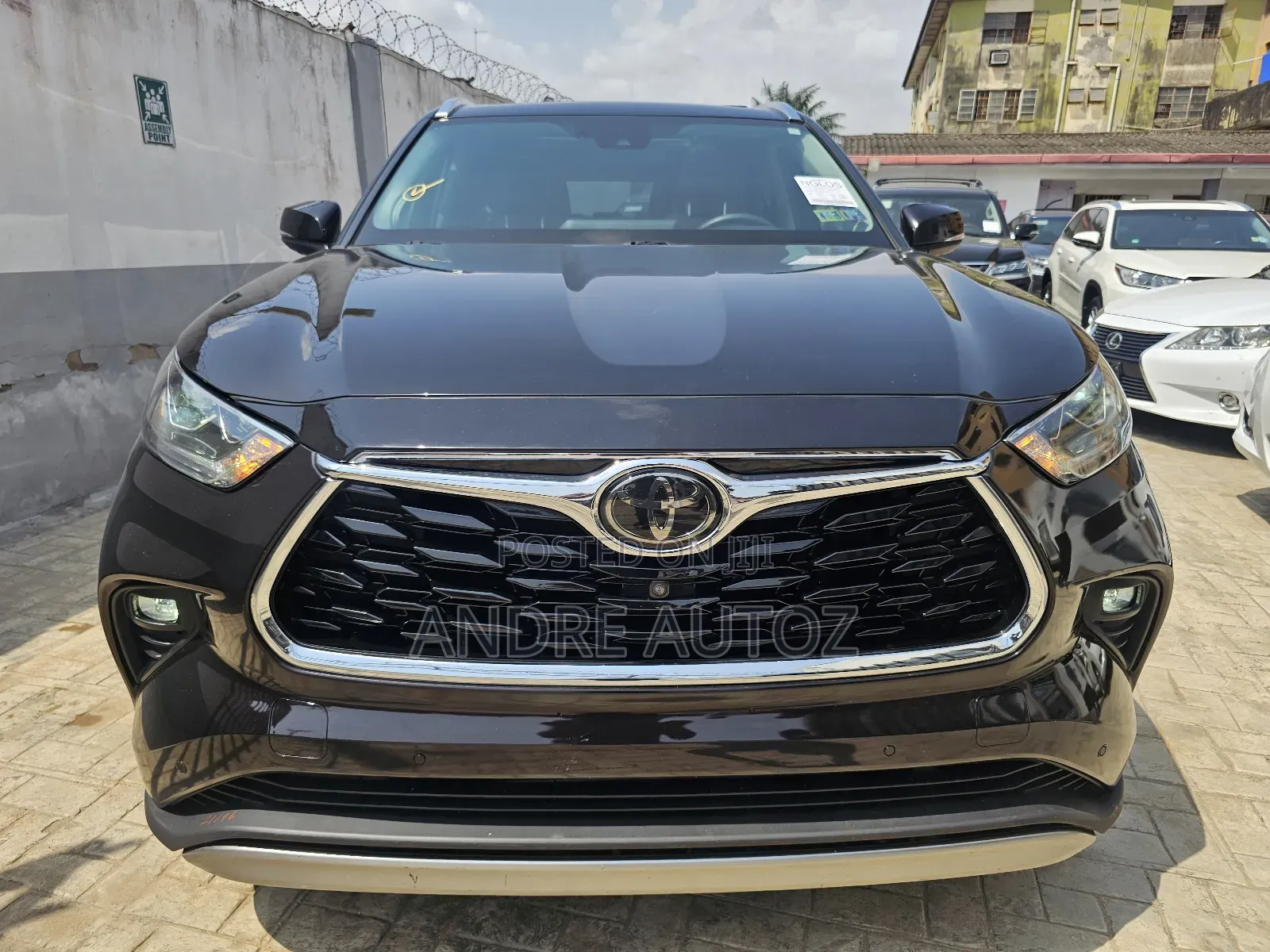 Toyota Highlander Platinum 2021 Black