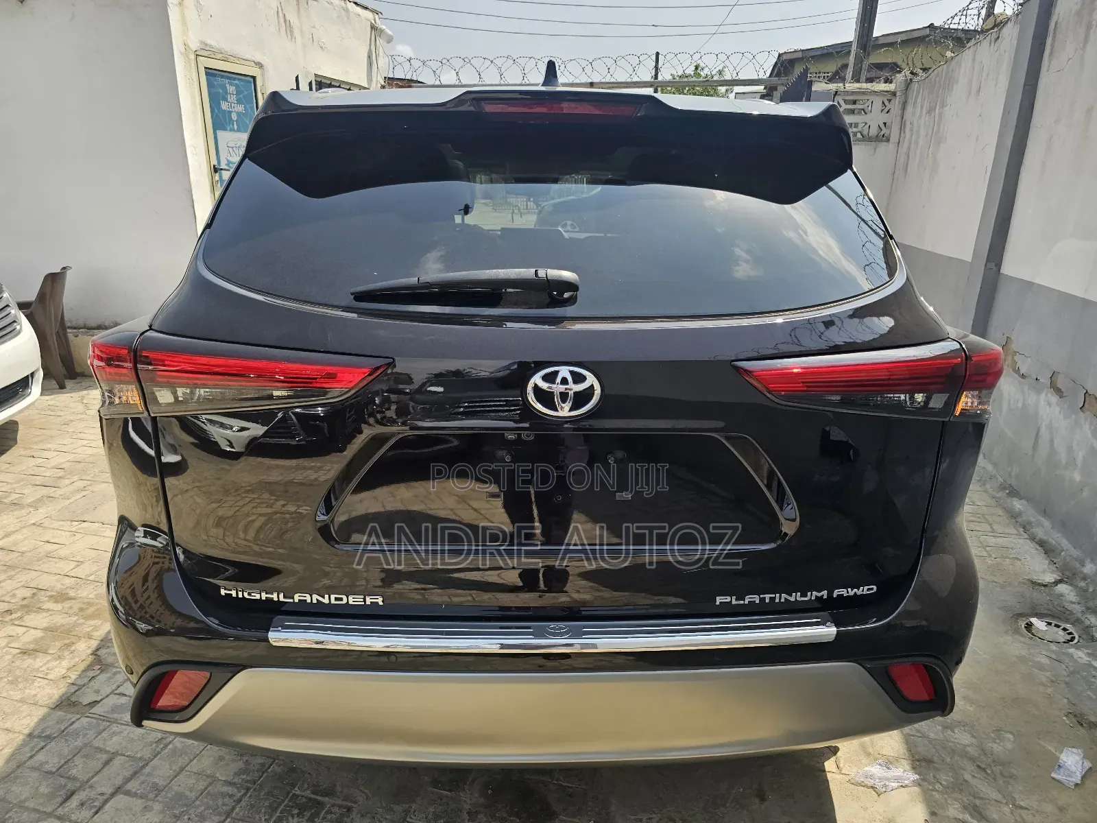 Toyota Highlander Platinum 2021 Black