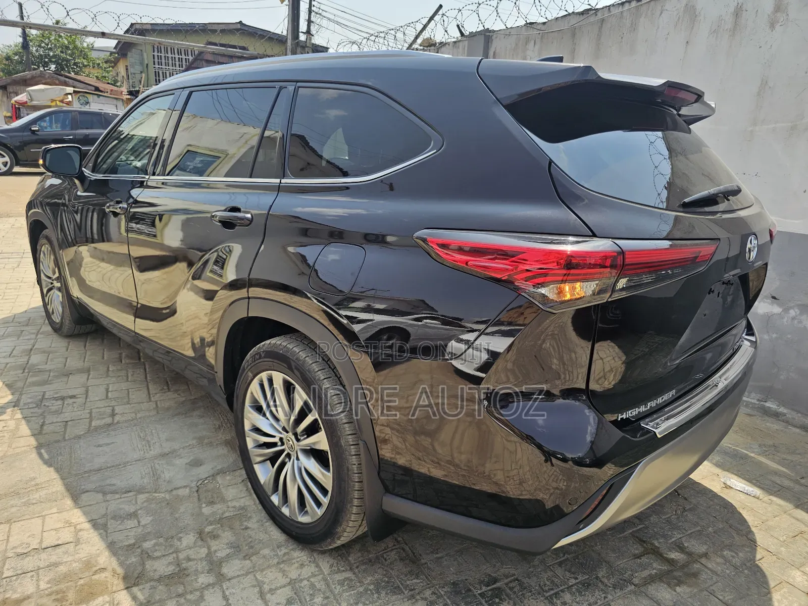 Toyota Highlander Platinum 2021 Black