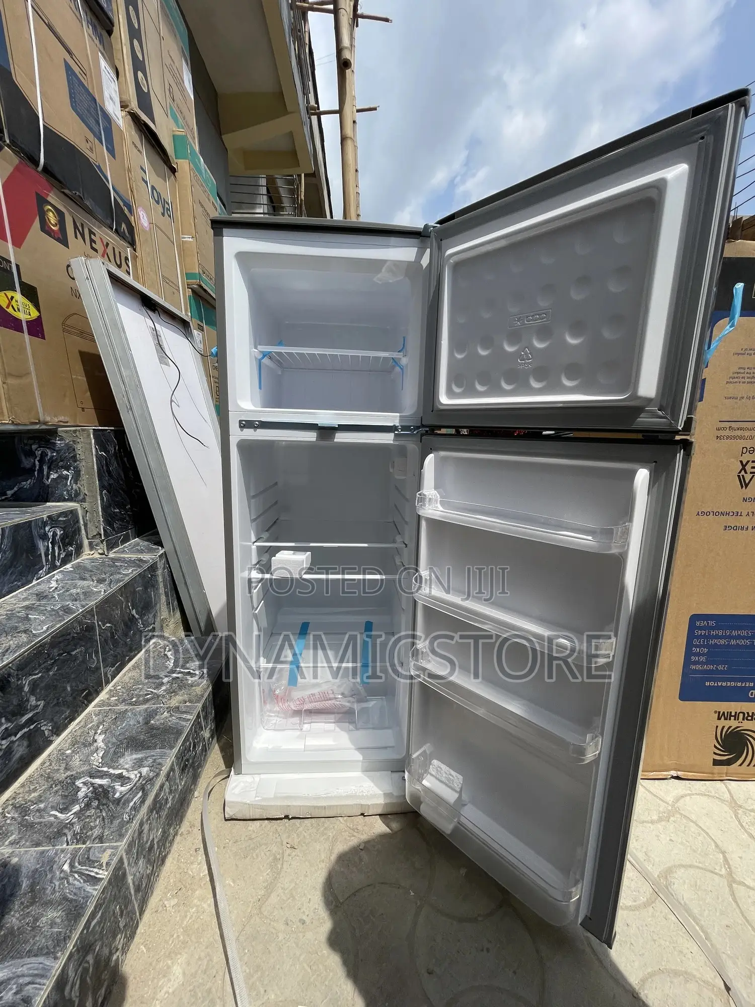 Bruhm 187l Double Doors Refrigerator (Bfd-195md)
