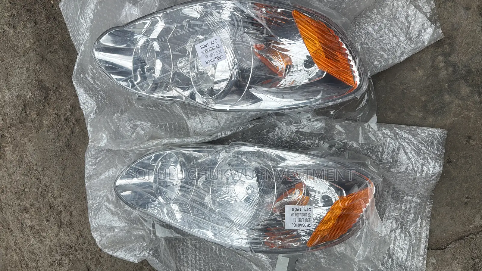 Headlight Toyota Corolla 2007