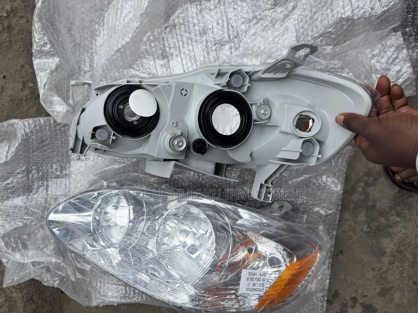 Headlight Toyota Corolla 2007