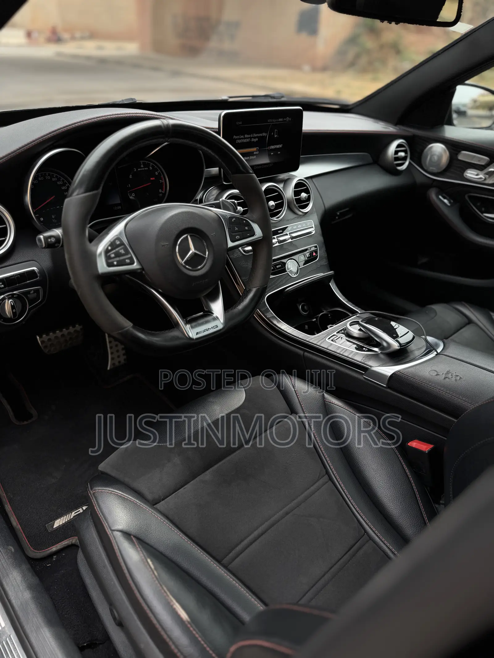 Mercedes-Benz C43 4Matic Sedan AWD (3.0L V6 9AM) 2017 Black