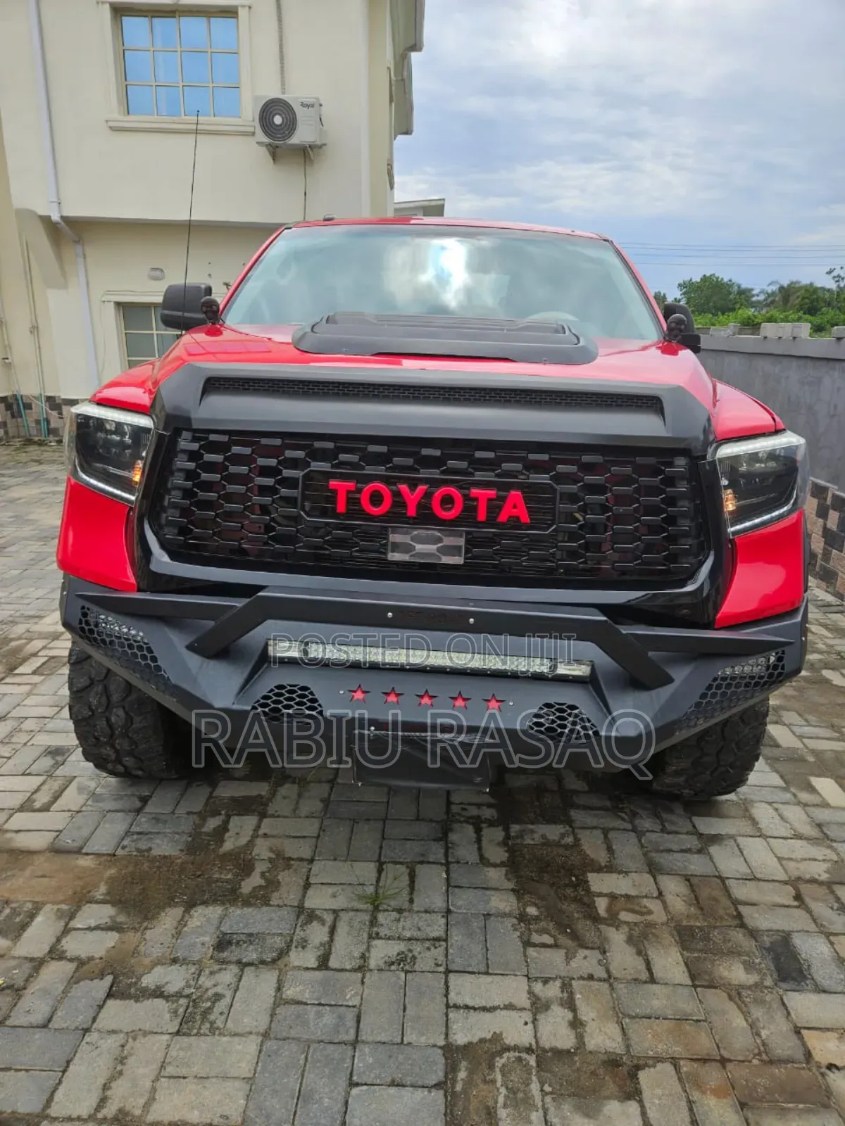 Toyota Tundra 2014 Red