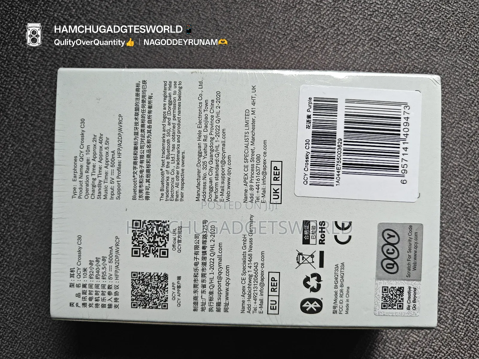 Qcy Crossky C30