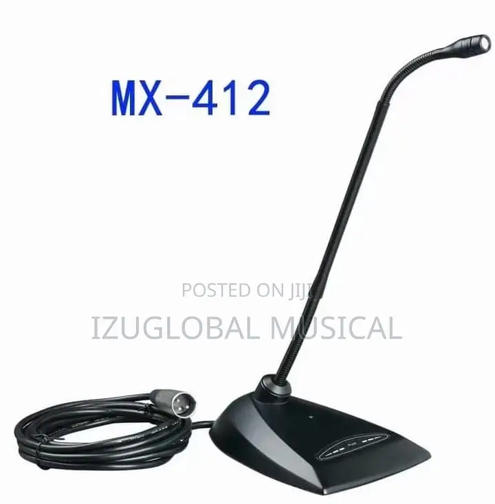 Shure Mx412 - Microflex Standard Gooseneck Microphone
