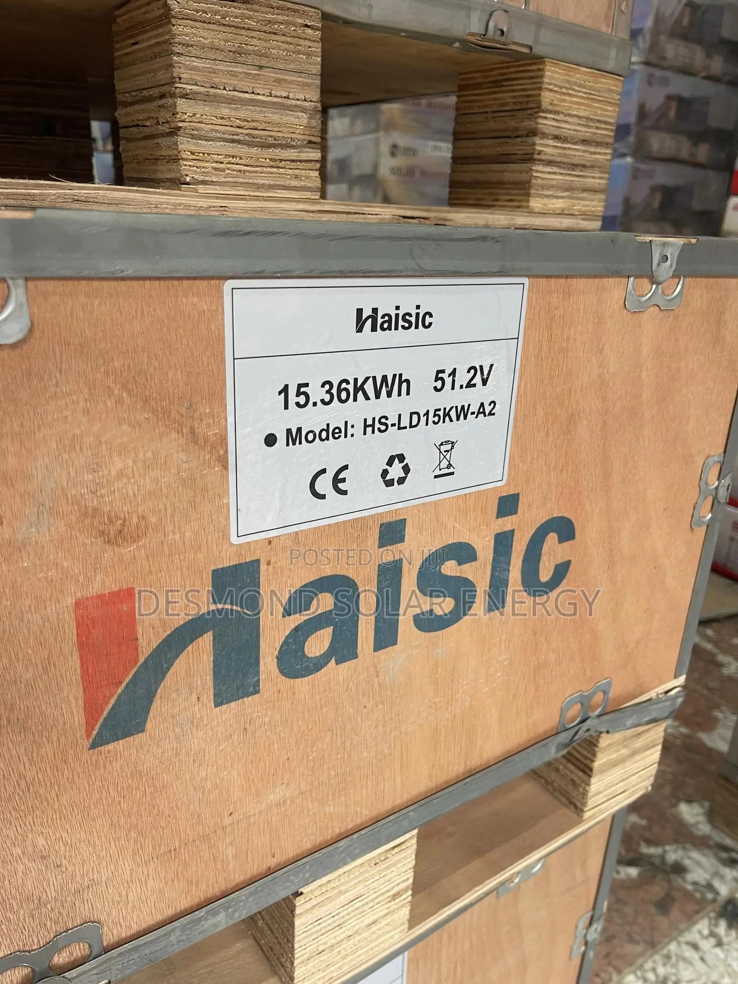 15kwh Haisic Solar Lithium Ion Batteries Very Much Available Now