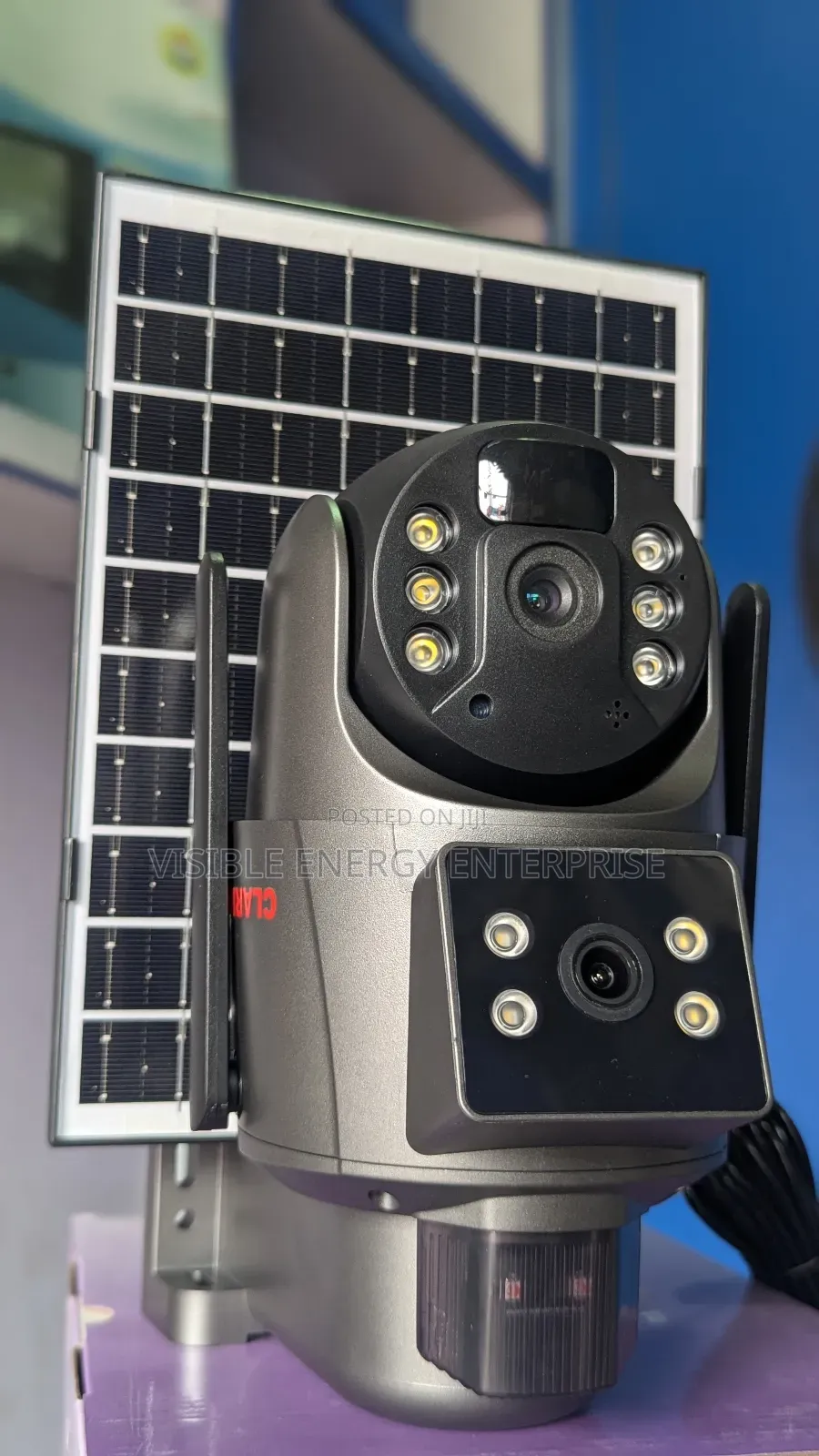 Ubox Dual Lens Solar PTZ Camera