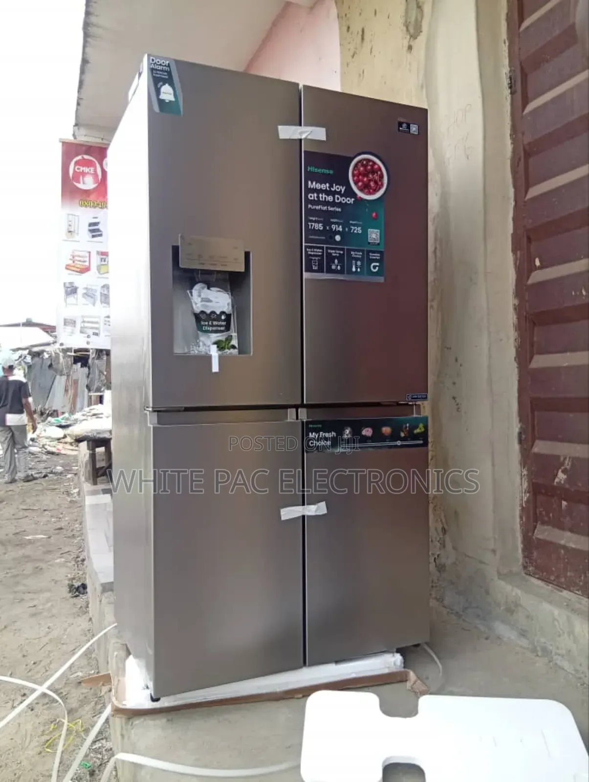 Hisense Inverter 560 L 4 Doors Refrigerator Water Dispenser Ice Cube