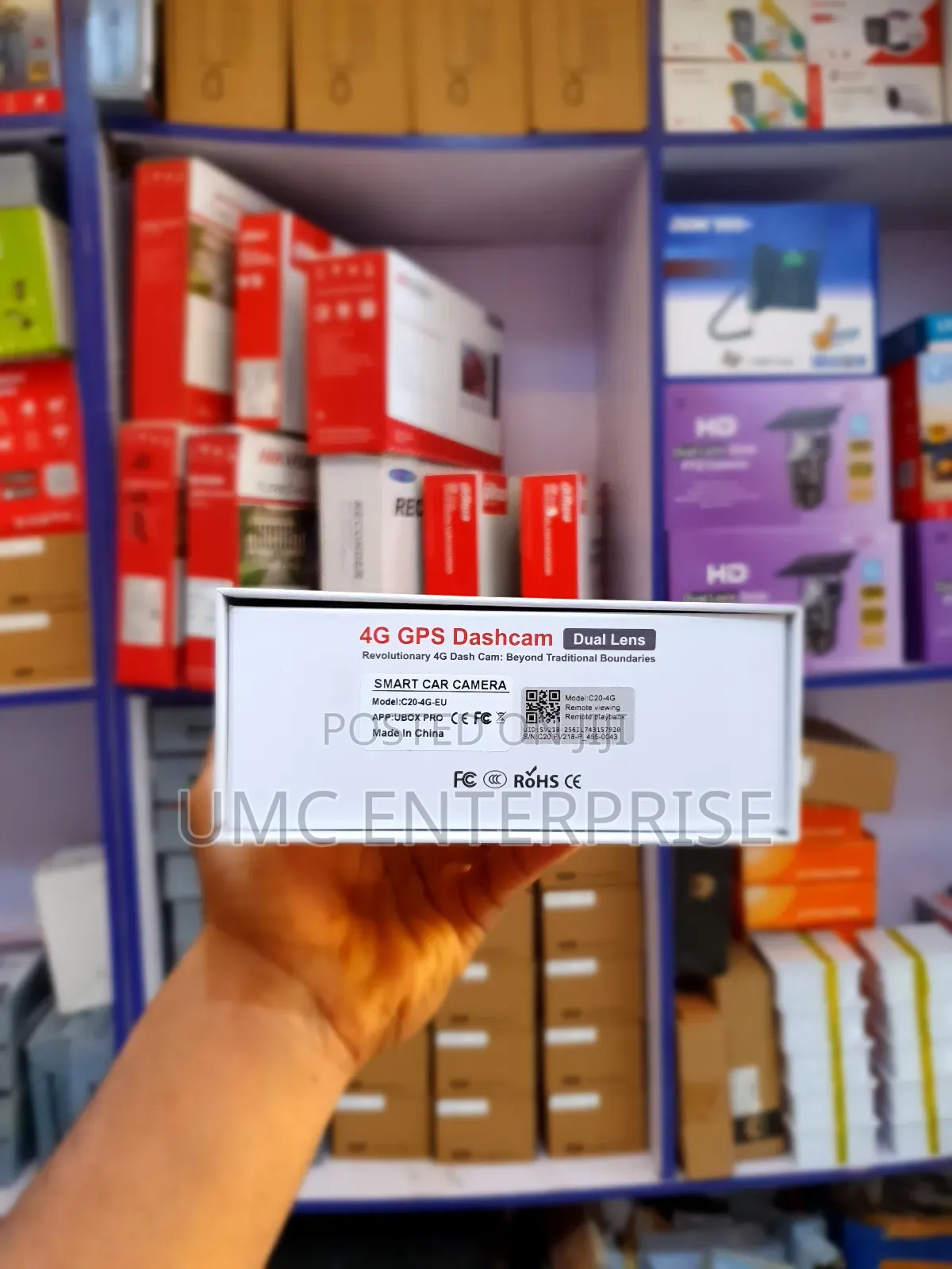 4g GPS Dashcam (Dual Lens)