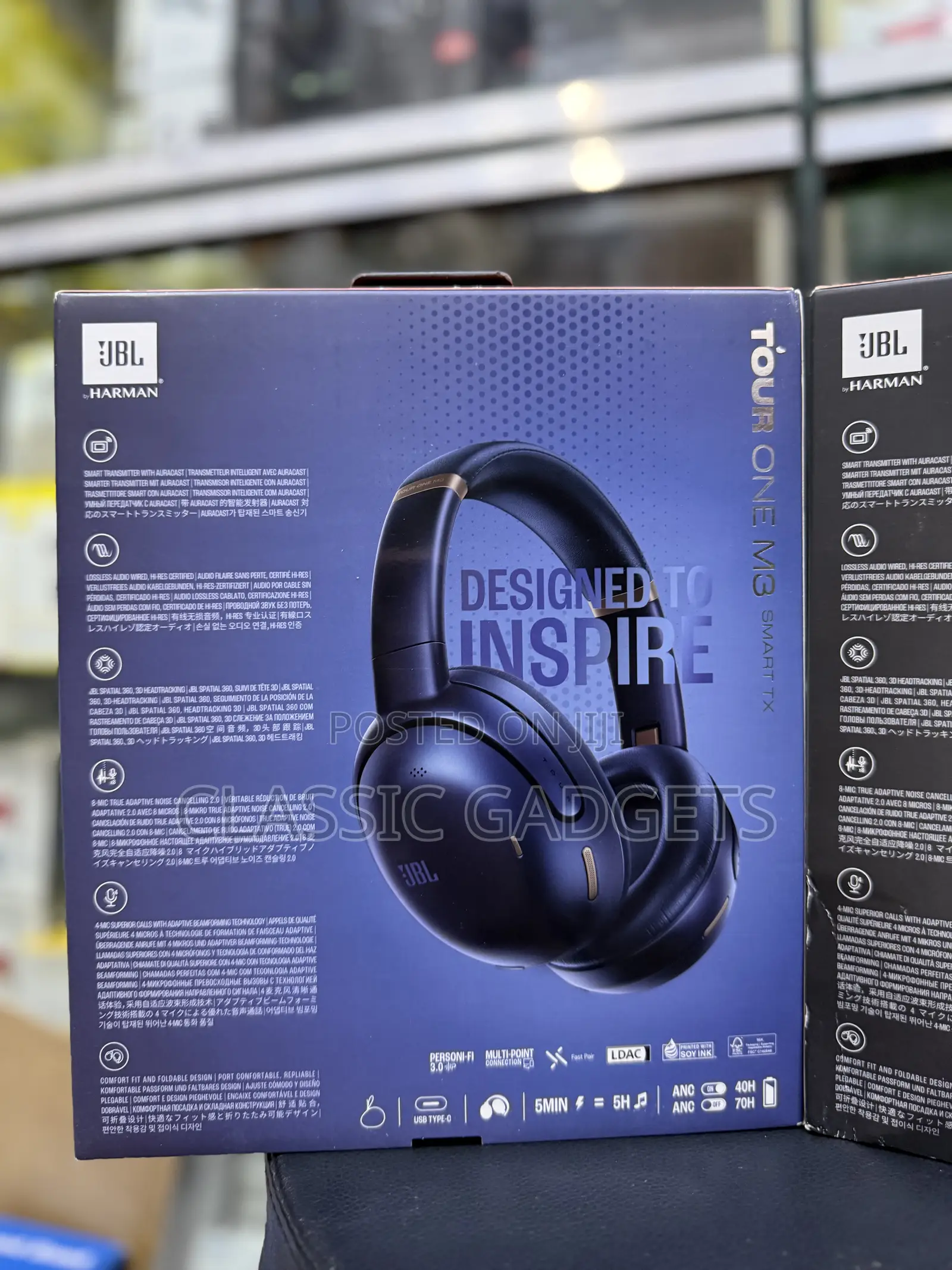 JBL Tour One M3 Smart Tx Noise Canceling Headphones