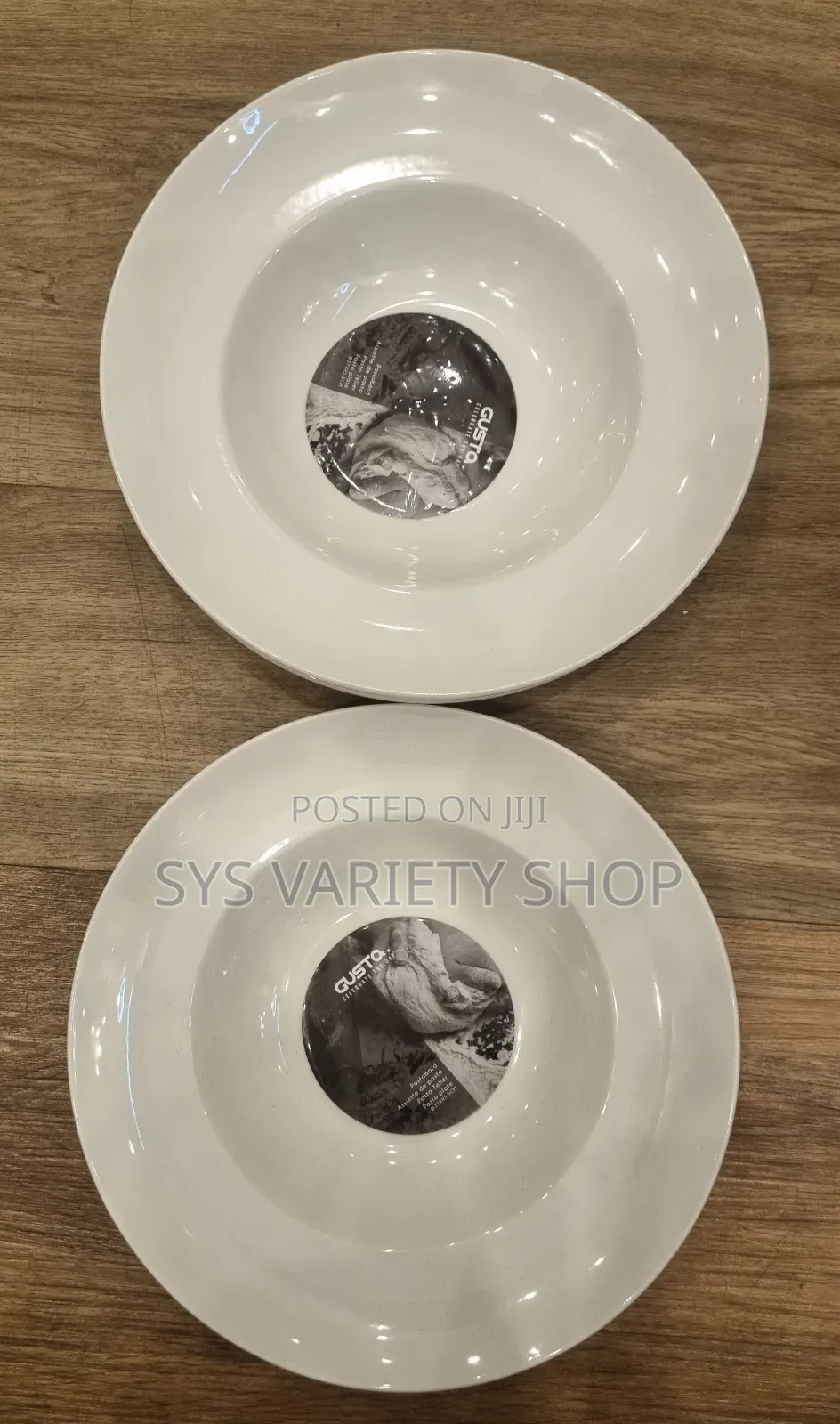 Set of 4 Porcelain Pasta Plate 27cm